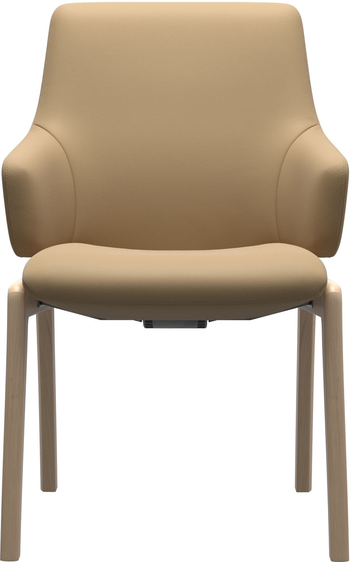 Stressless® Polsterstuhl »Laurel«, Leder PALOMA, Low Back mit Armlehne, Größe L, mit abgerundeten Beinen in Eiche natur