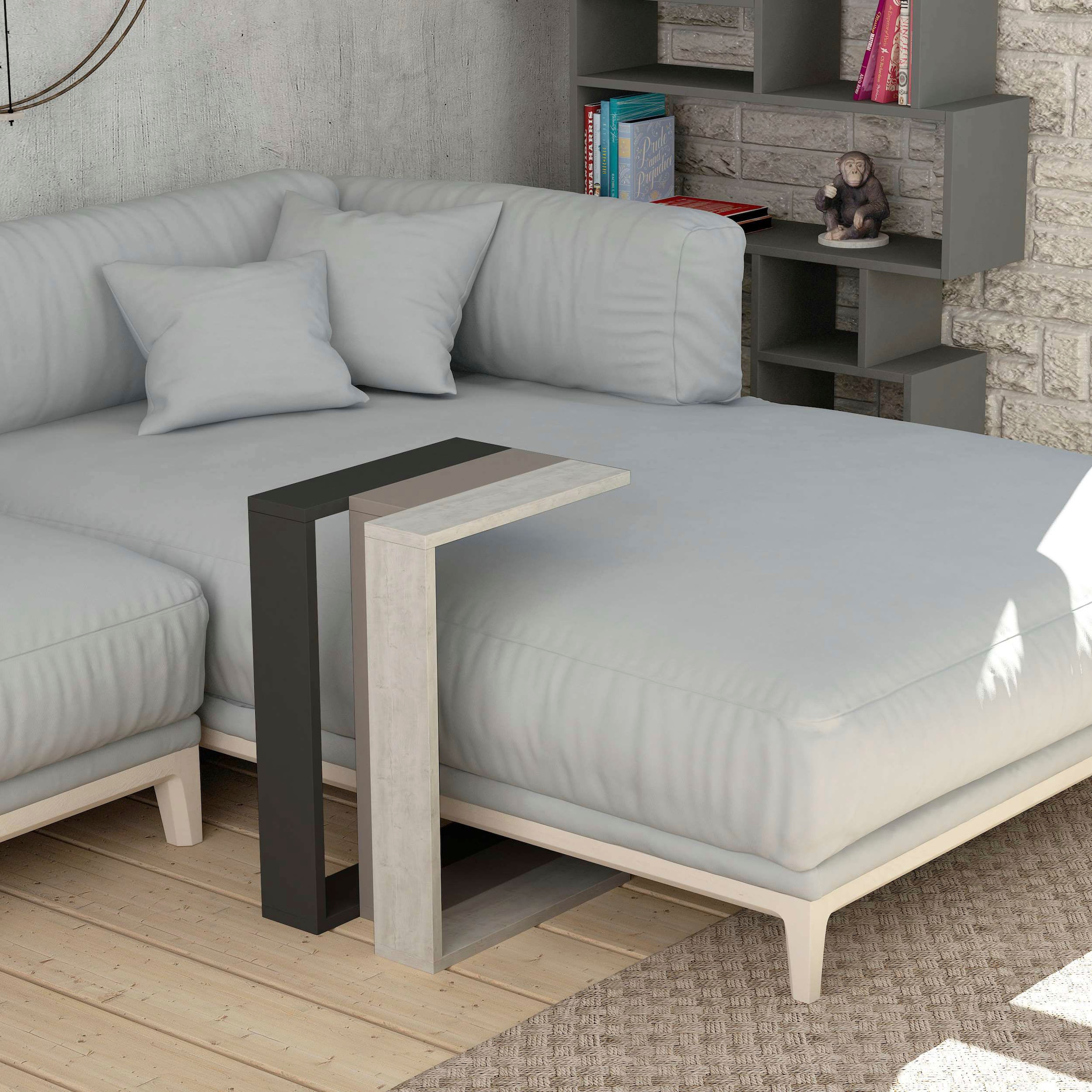 Decortie Beistelltisch »MUJU BEISTELLTISCH«, (Packung, 1 St.), Leichte Montage, Lagerung, Platzsparend