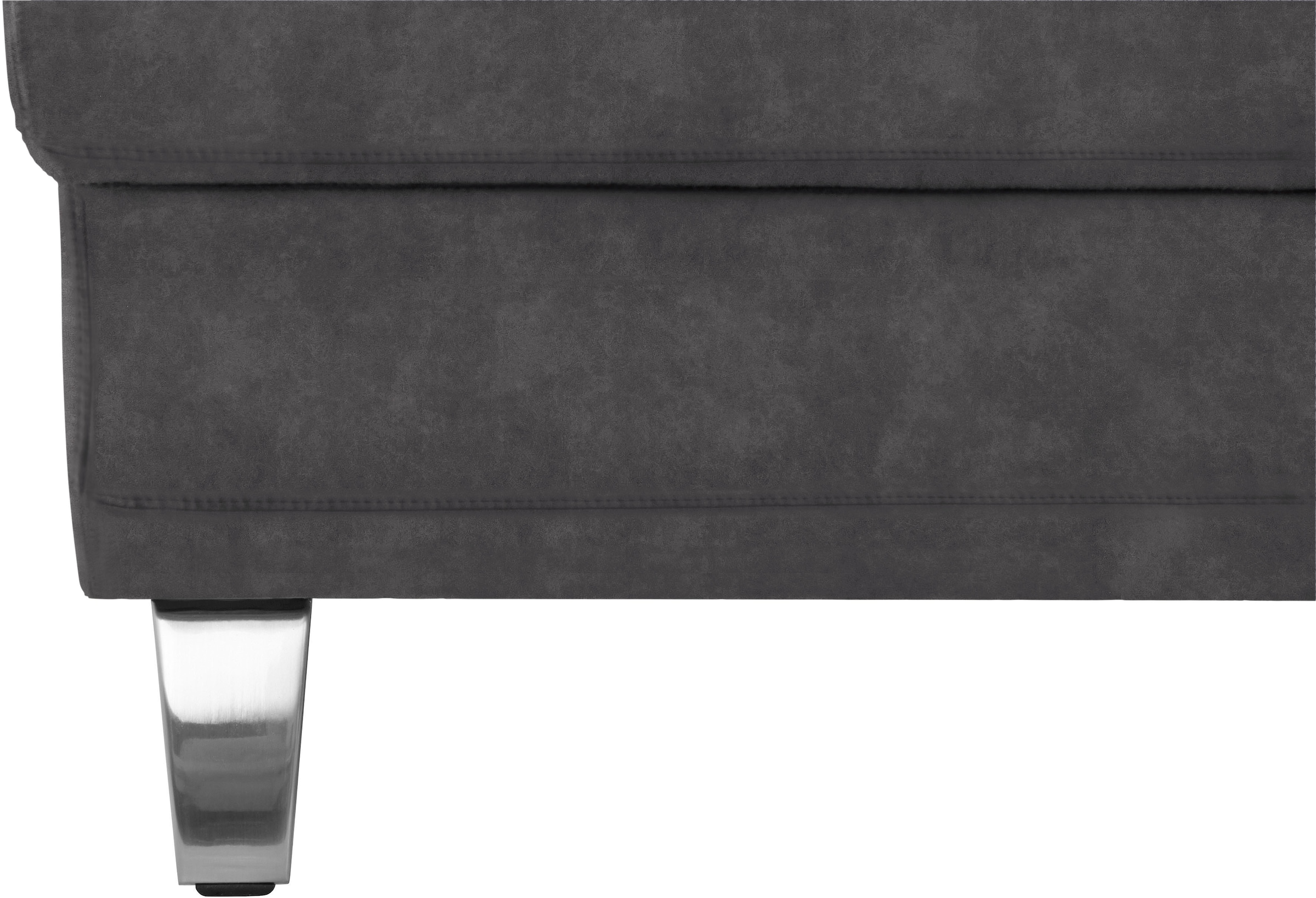 sit&more Ecksofa »Clio L-Form«, wahlweise mit Bettfunktion oder Vorziehsitz und Bettkasten, Federkern
