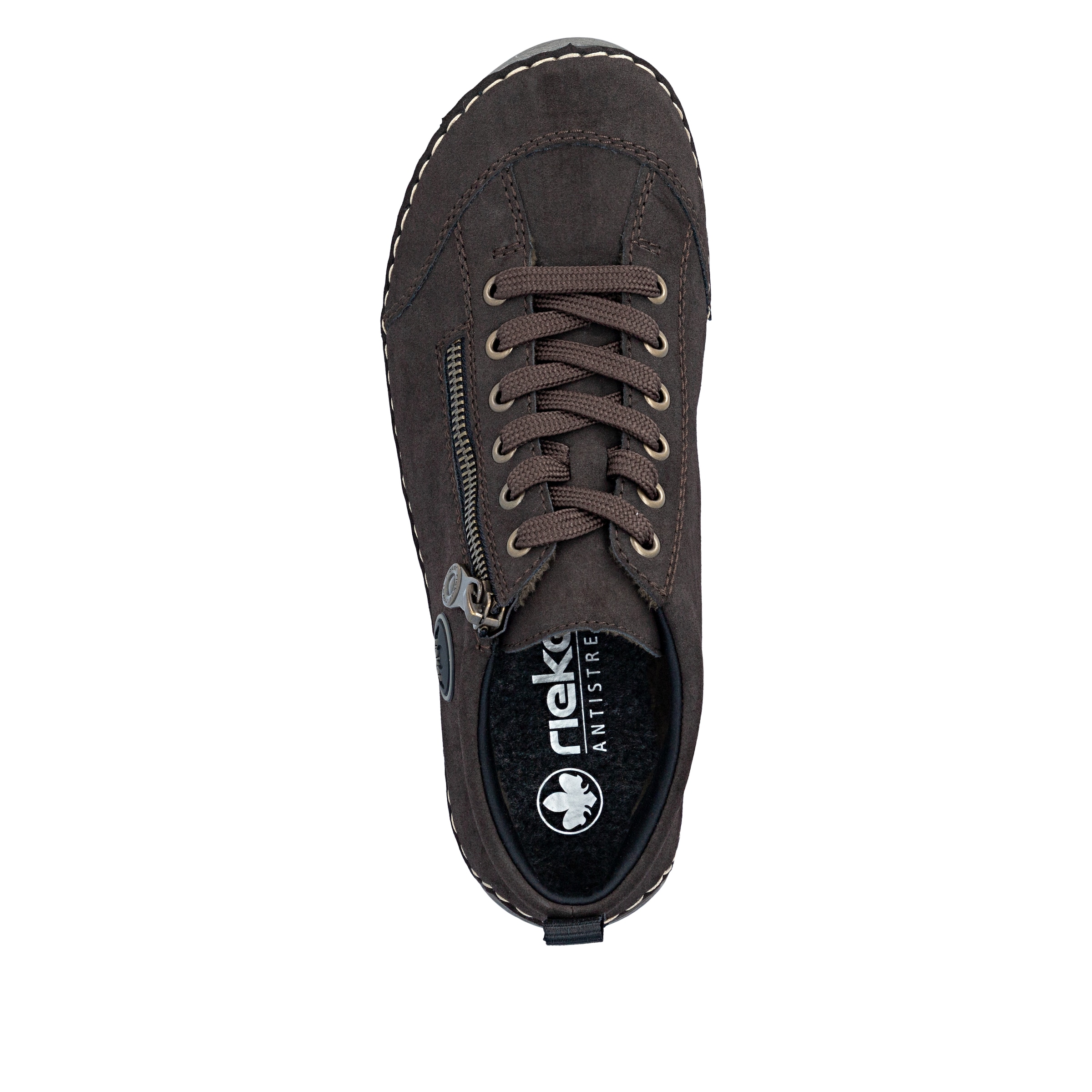 Rieker Schnürboots  Sneaker, Schnürschuh, Outdoorschuh mit Reißverschluss