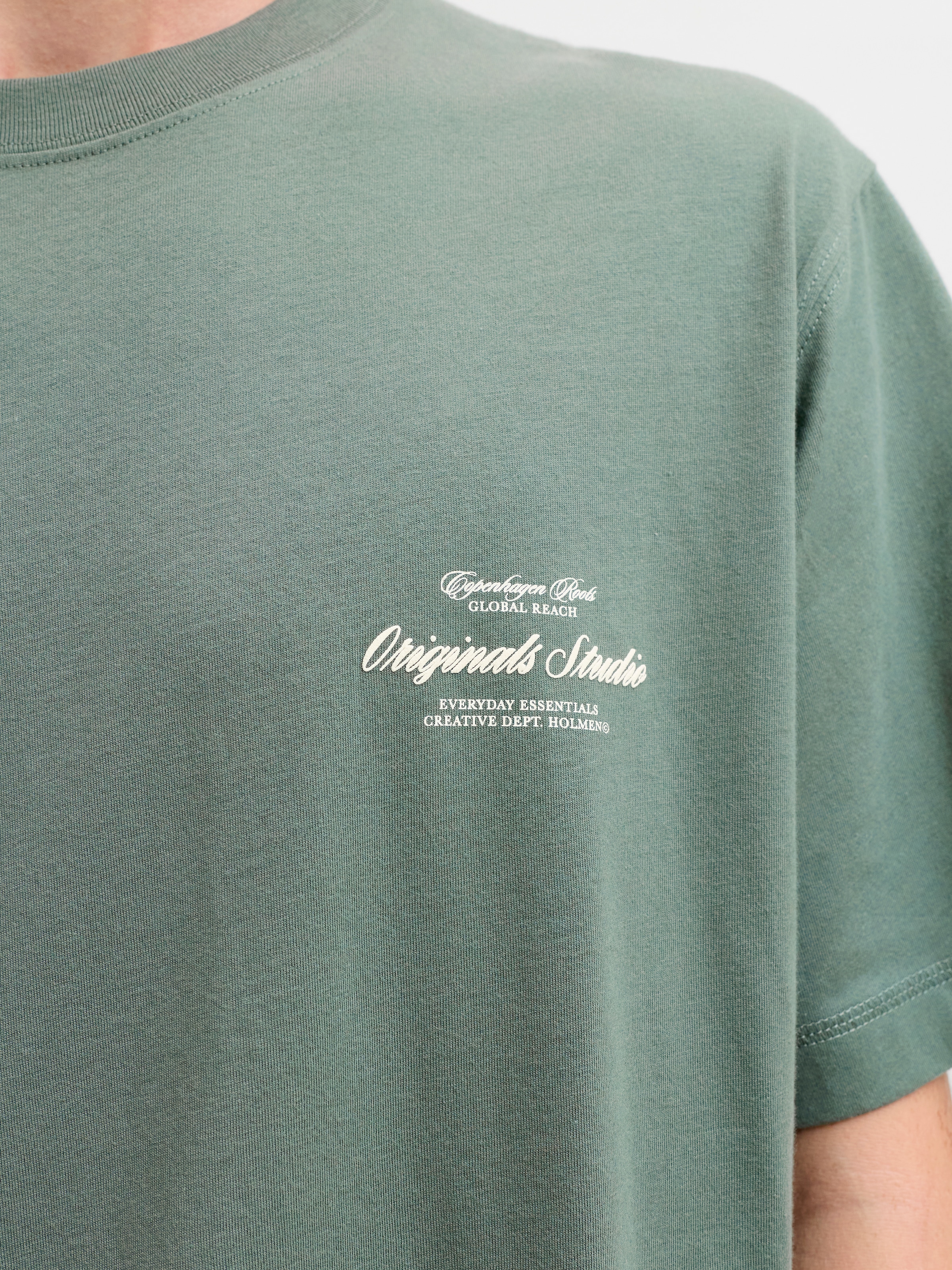 Jack & Jones PlusSize Kurzarmshirt »JORNORREBRO TYPO TEE SS CREW NECK  PLS« Baumwolle, regular fit