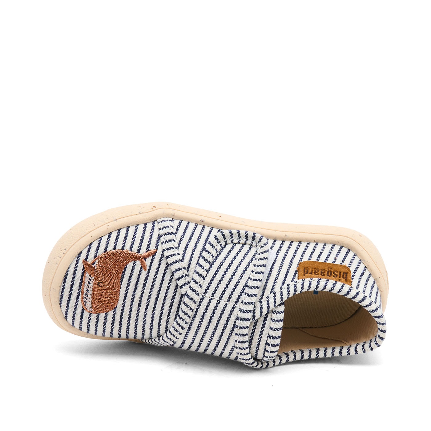 Bisgaard Hausschuh »pav«  Klettschuh mit Stickerei, Größenschablone zum Download