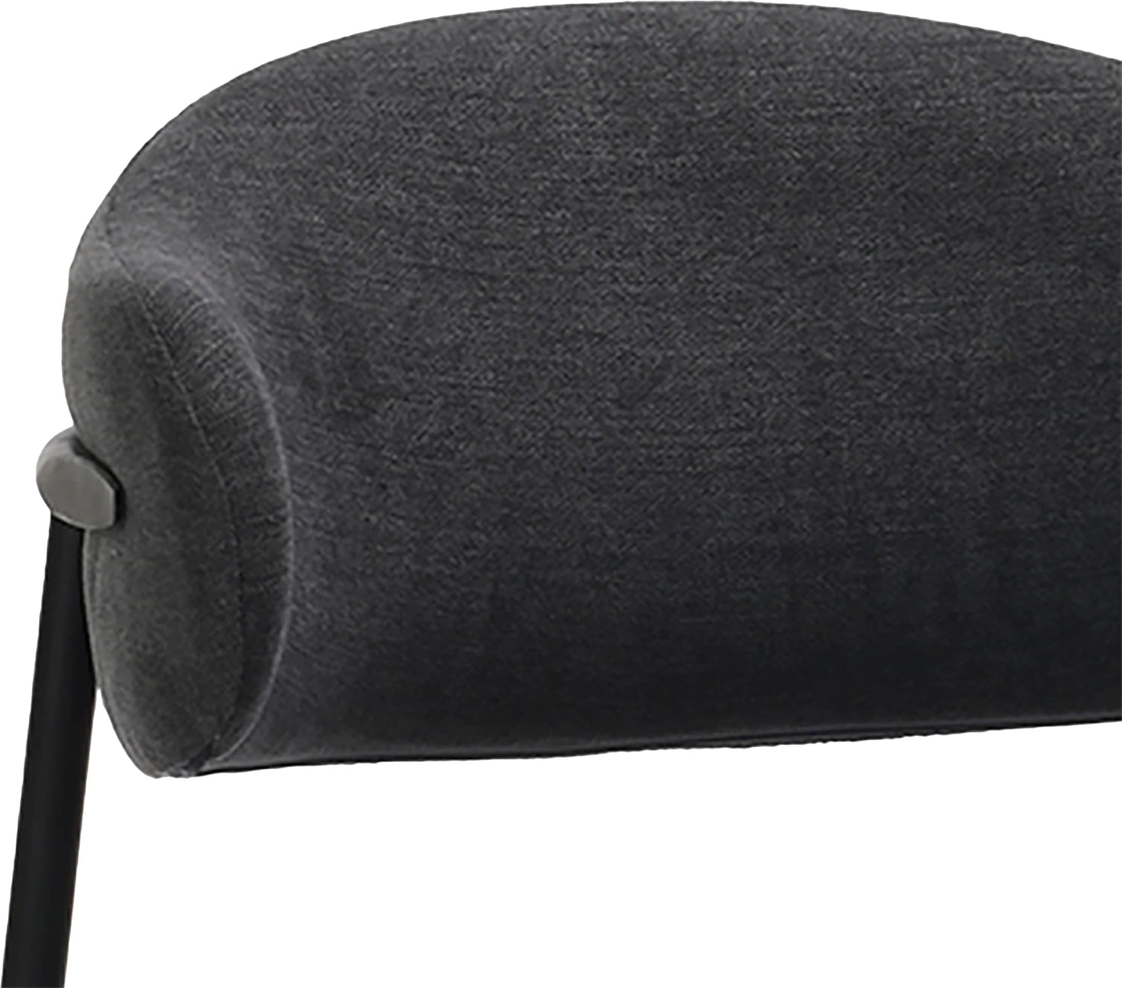 byLIVING Esszimmerstuhl »Jersey (2er-Set)«, (Set), Gestell Metall schwarz, Küchenstuhl, Webstoffbezug, diverse Farben