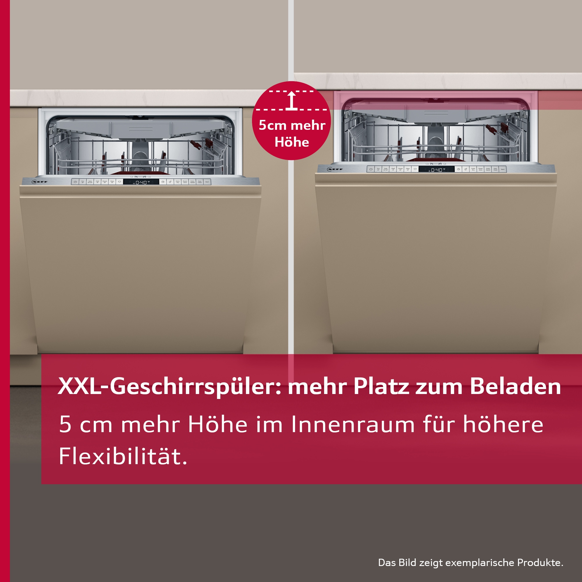 NEFF vollintegrierbarer Geschirrspüler XXL »S257ECX14E«, 14 Maßgedecke, mit günstig online kaufen