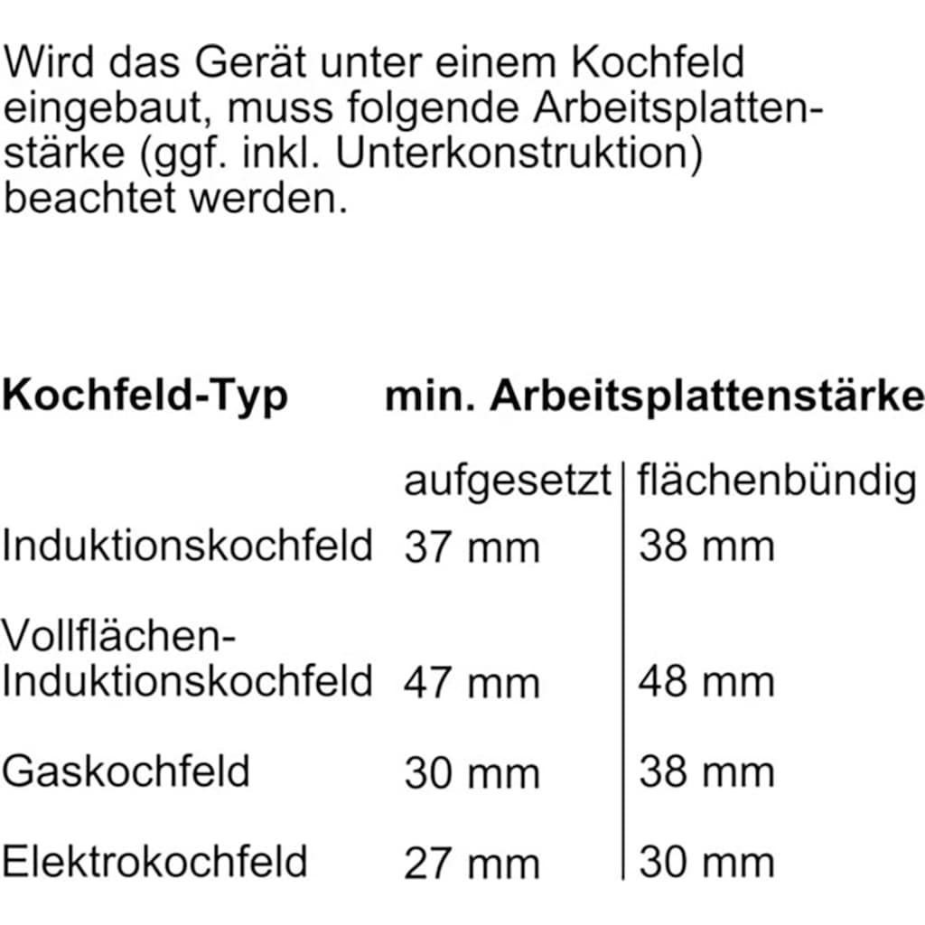 BOSCH Einbaubackofen »HBG7221B2«, Serie 8, HBG7221B2, mit Teleskopauszug nachrüstbar, Hydrolyse