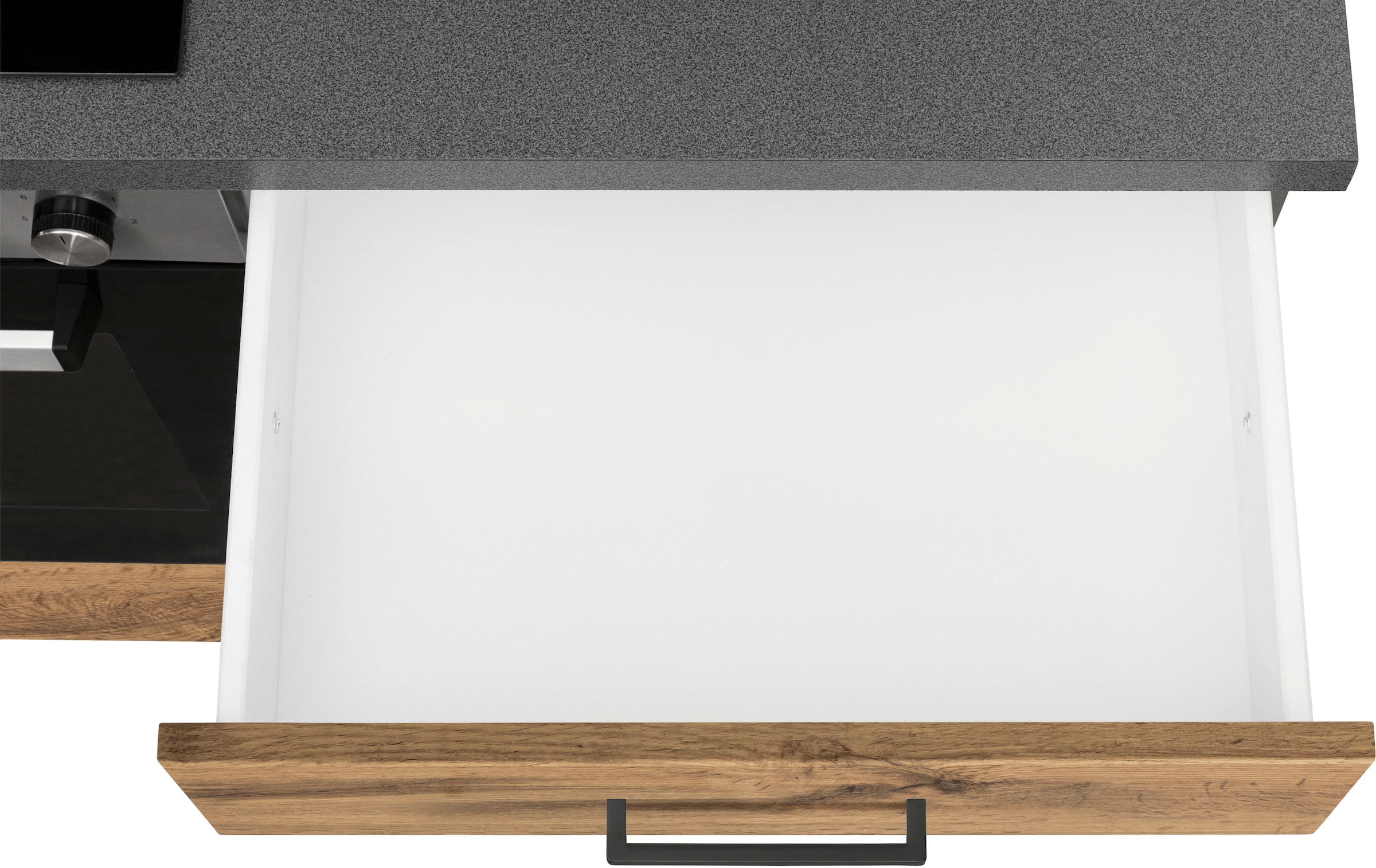 KOCHSTATION Küchenzeile »KS-Trier«, mit E-Geräten, Breite 330 cm
