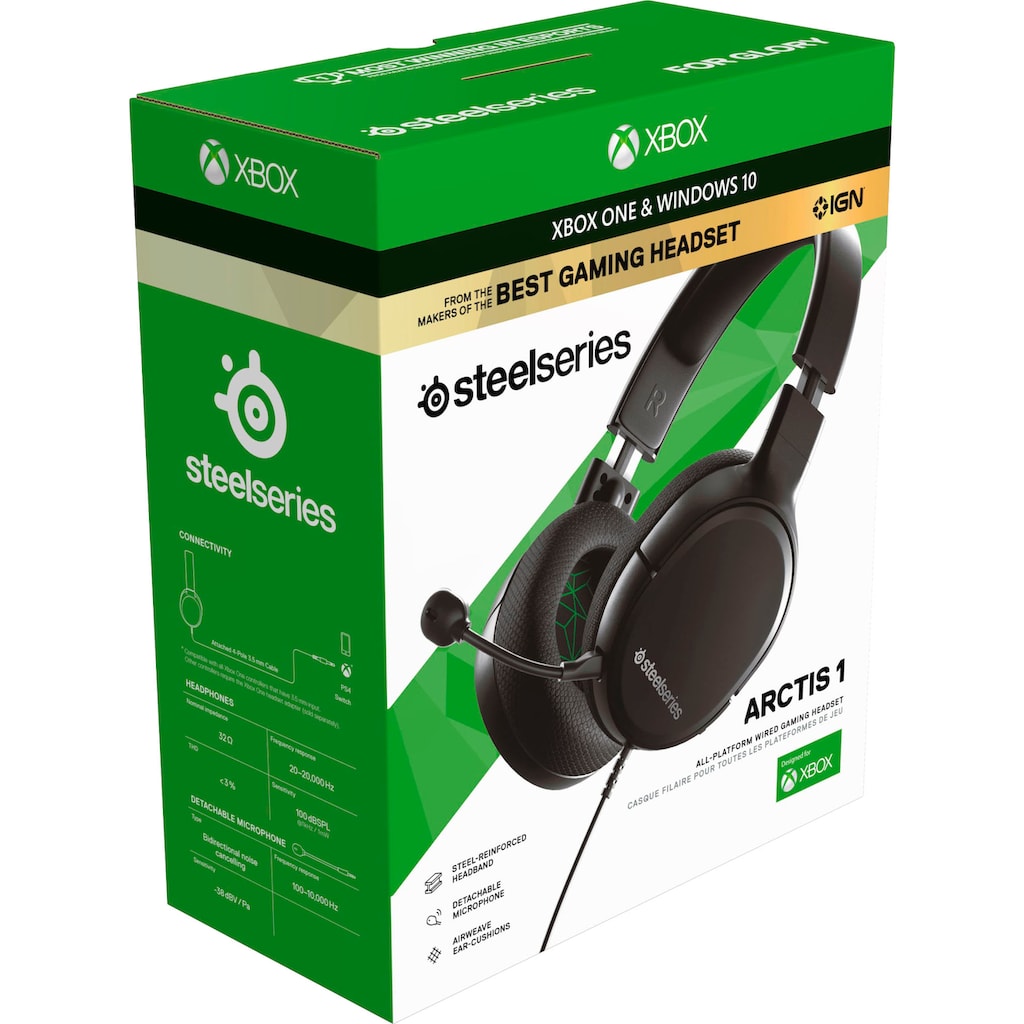 SteelSeries Gaming-Headset »Arctis 1 (Xbox Series X) Gaming Headset kabelgebunden Arctis 1«