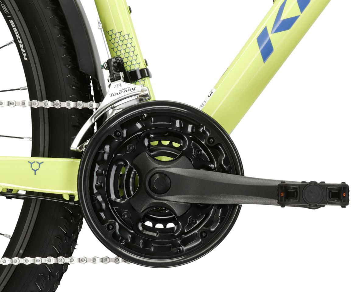 Kross Mountainbike »KROSS MTB Hardtail Hexagon 2.0 27,5" grün 21 Gänge«, 21 Gang, Shimano, ALTUS M310 Schaltwerk, Kettenschaltung