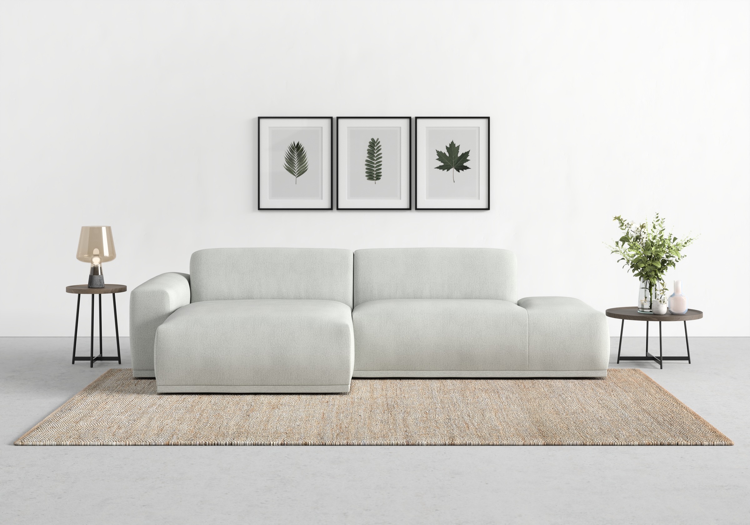TRENDMANUFAKTUR Ecksofa »Braga, mit hochwertigem Kaltschaum, L-Form, in Cor günstig online kaufen