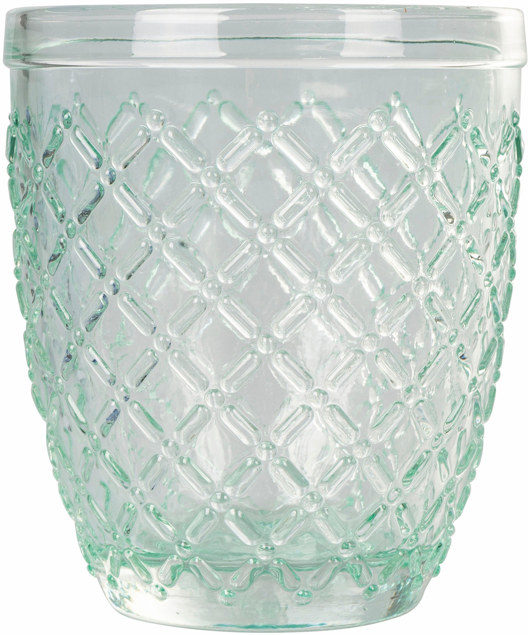 Villa d'Este Gläser-Set »Castle Ocean«, (Set, 6 tlg.), Wassergläser-Set, 6-teilig, Inhalt 350 ml