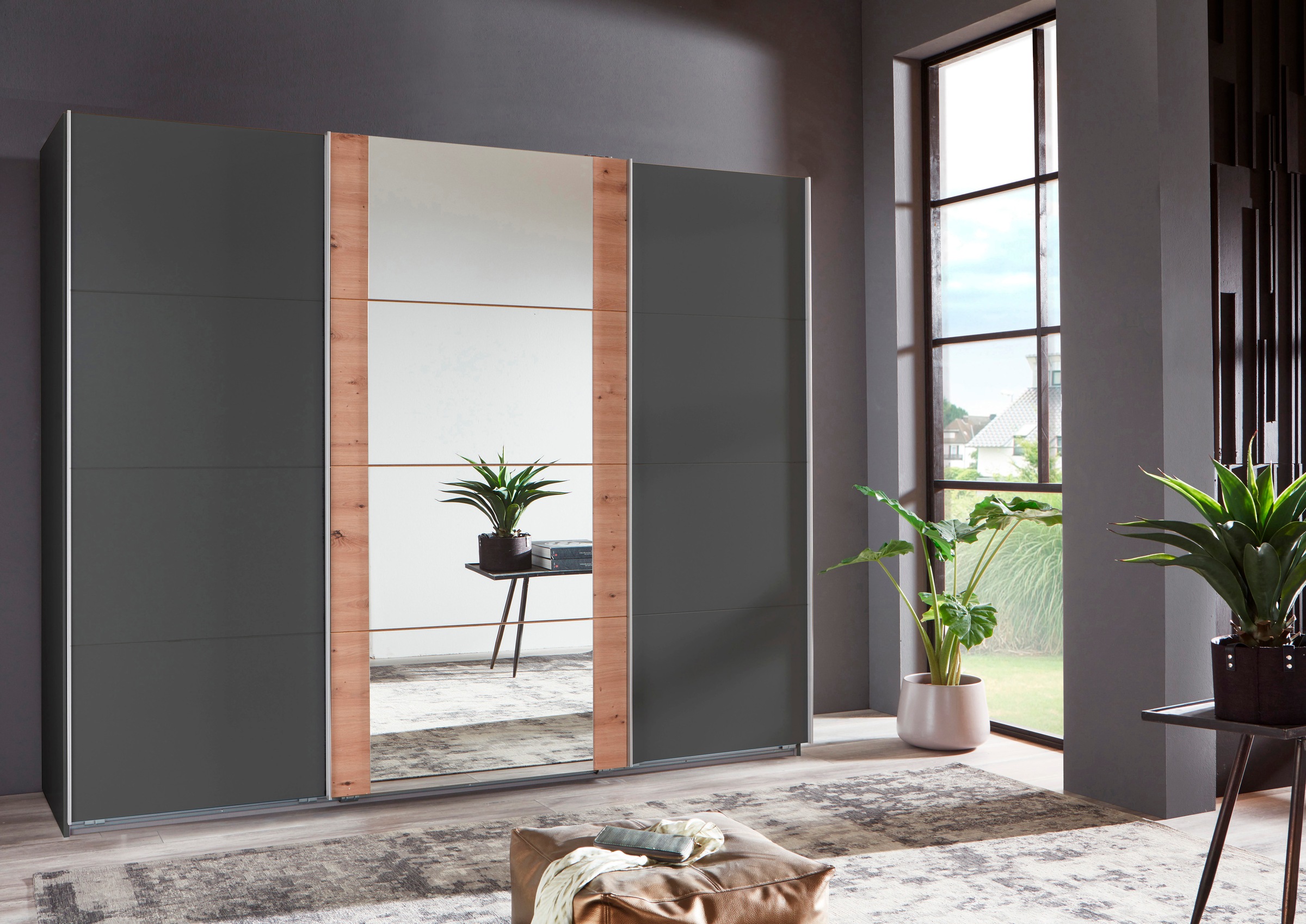 Wimex Schwebetürenschrank "Bern Schiebetürenschrank TOPSELLER" Schrank mit günstig online kaufen