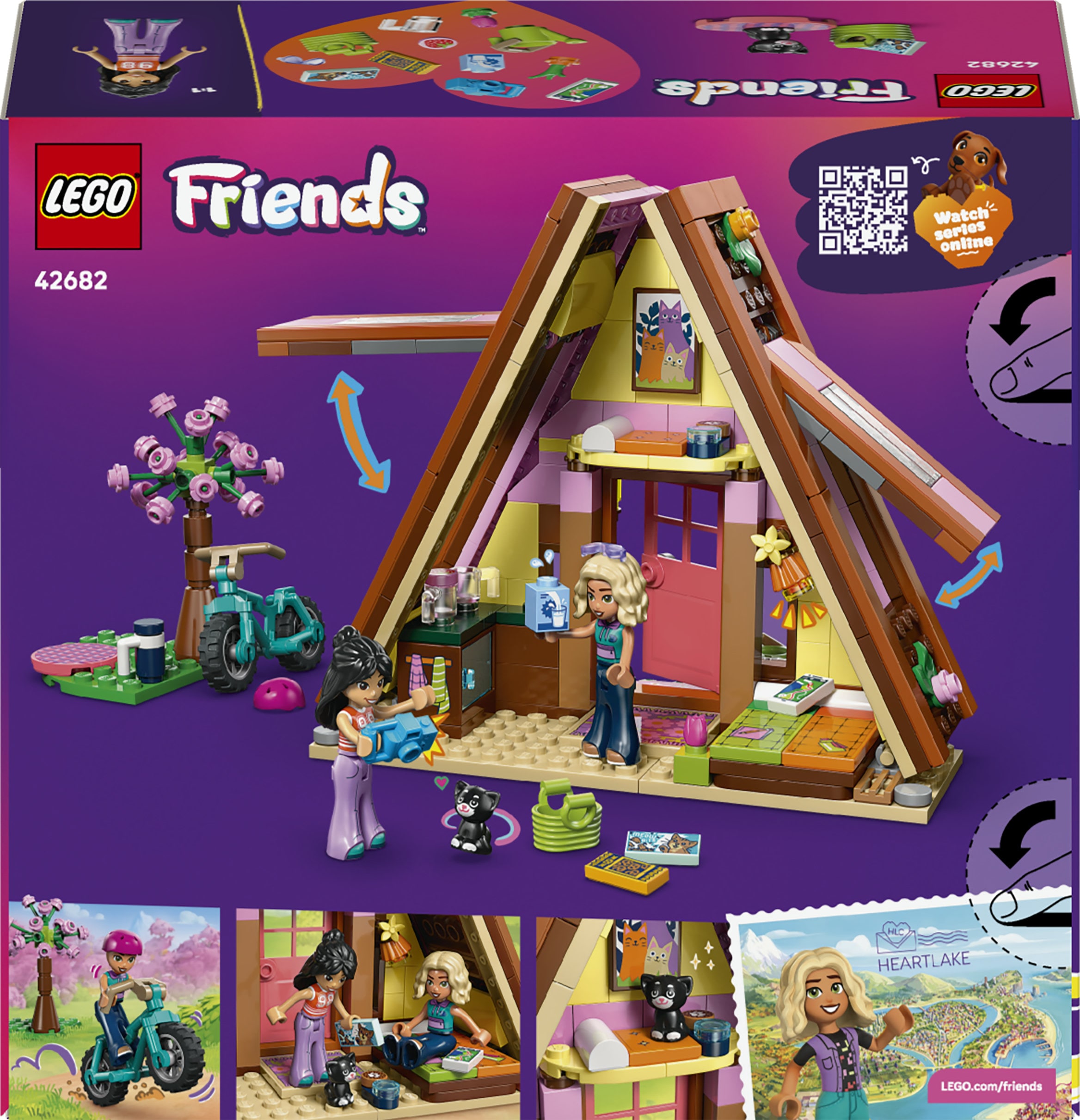 LEGO® Konstruktionsspielsteine »Glampinghütte in freier Natur (42682), LEGO Friends« Made in Europe