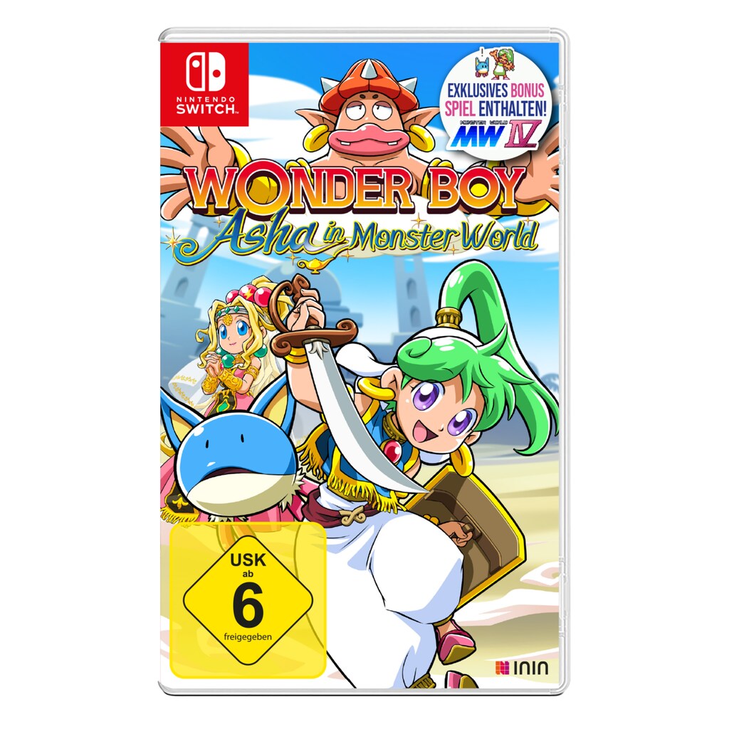 Nintendo Switch Spielesoftware »Wonder Boy: Asha in Monster World«, Nintendo Switch