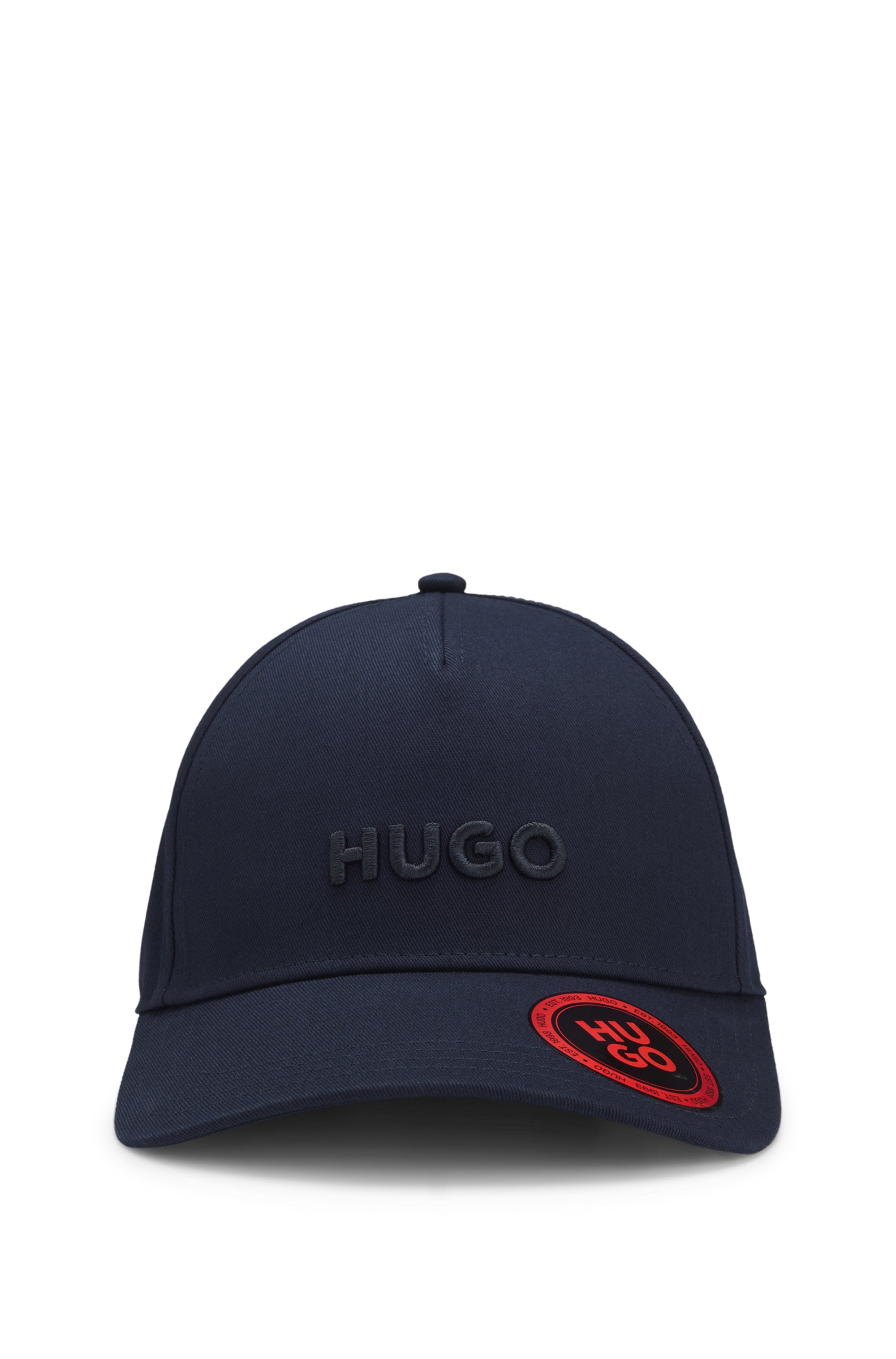 HUGO Baseball Cap mit 3D Logostickerei, verstellbarer Verschluss, unisex