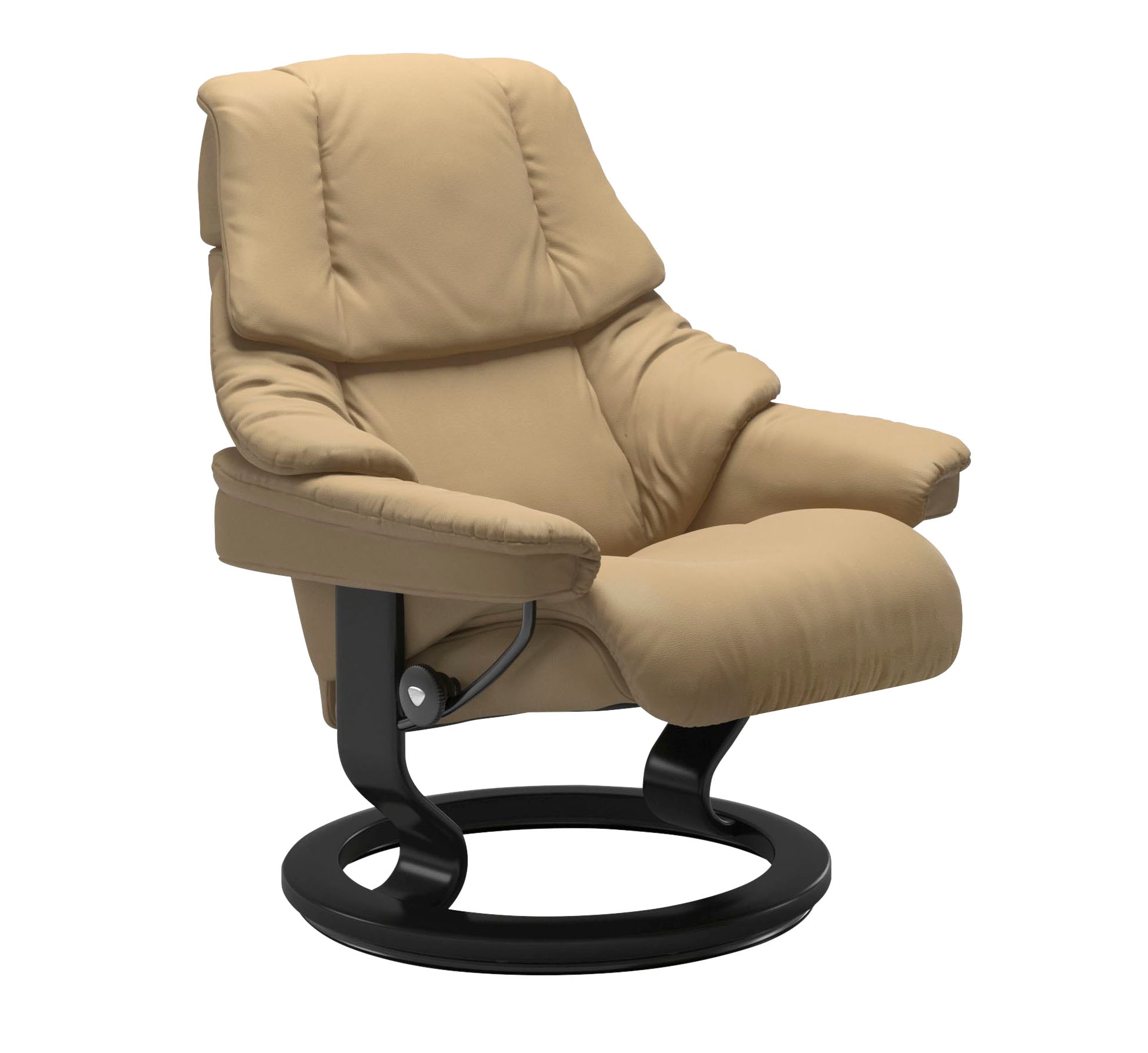 Stressless® Relaxsessel-Set »Reno«, mit Hocker, mit Classic Base, Größe S, M & L, Gestell Schwarz