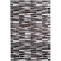 Obsession Teppich »My Bonanza 520«, rechteckig, 5 mm Höhe, Flachgewebe, bedruckt, Patchwork Design, Felloptik, ideal im Wohnzimmer & Schlafzimmer