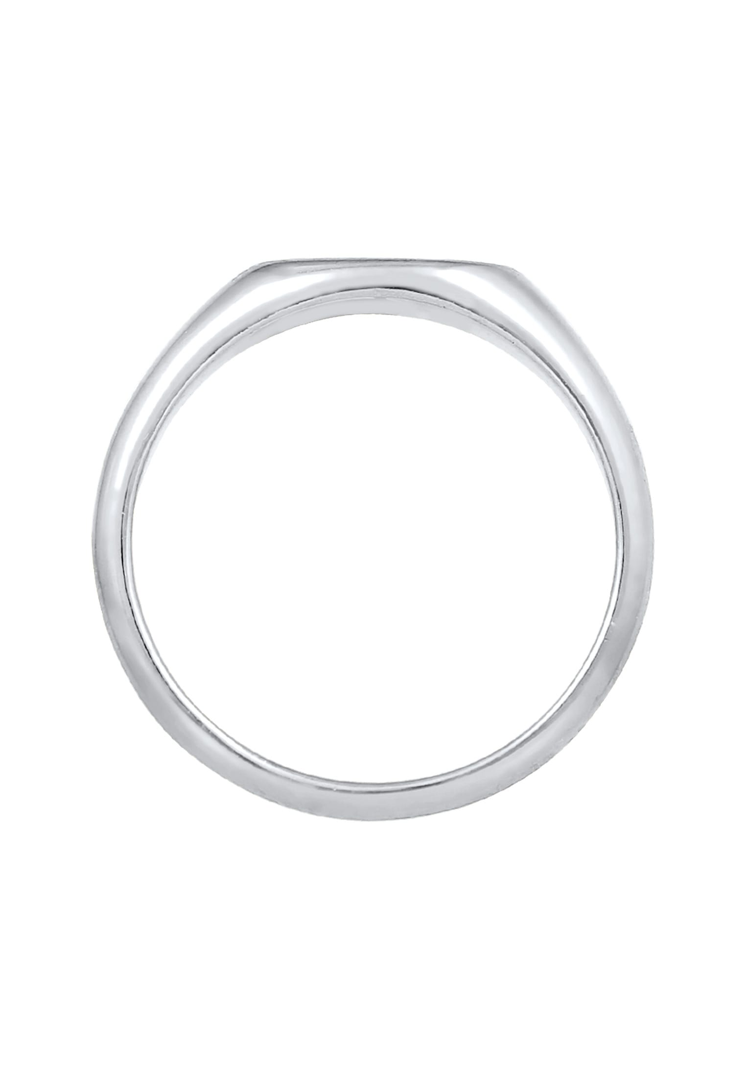 Elli Siegelring »Siegelring Oval Pinky Ring 925 Silber«