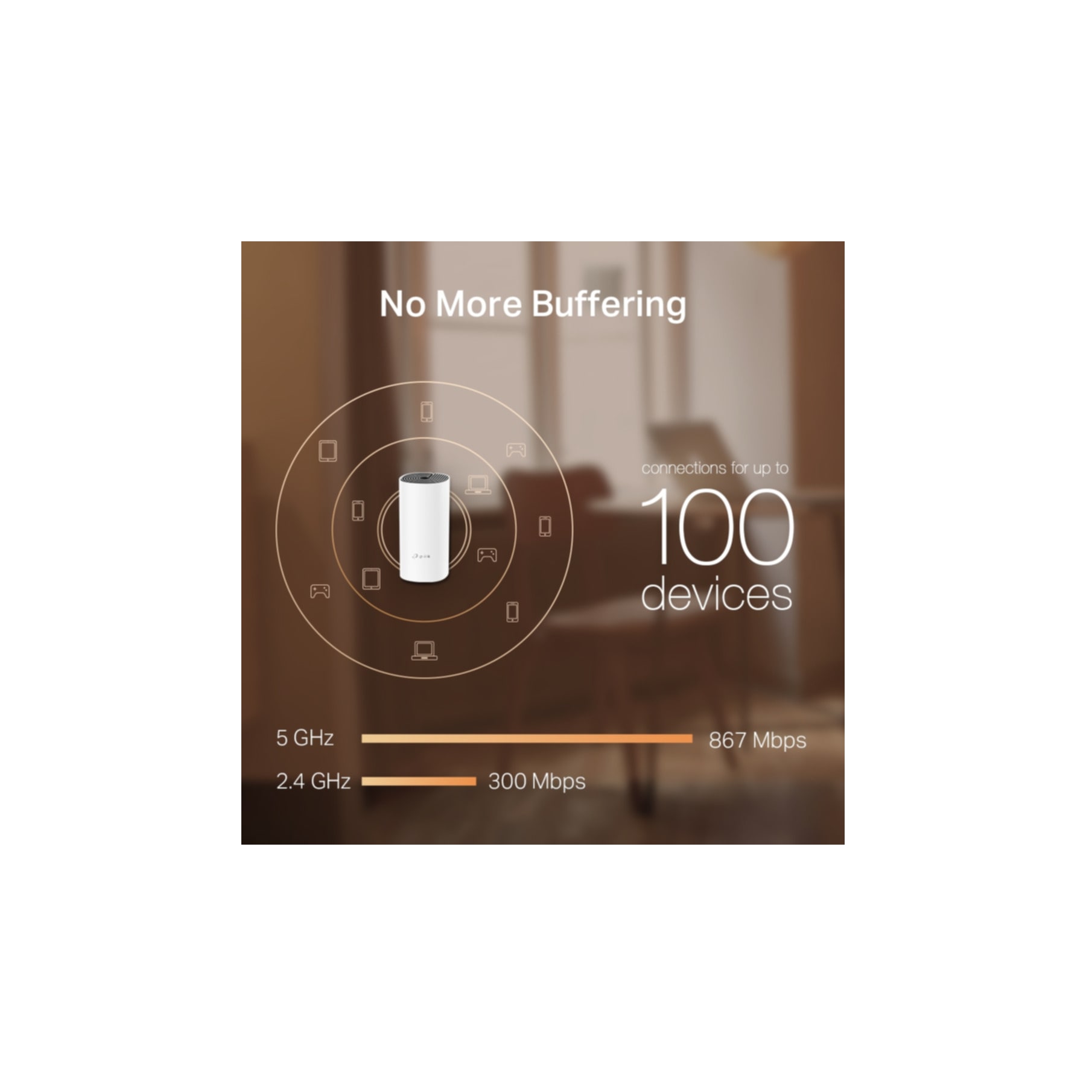 TP-Link WLAN-Repeater »Mesh-WLAN Netzwerk«