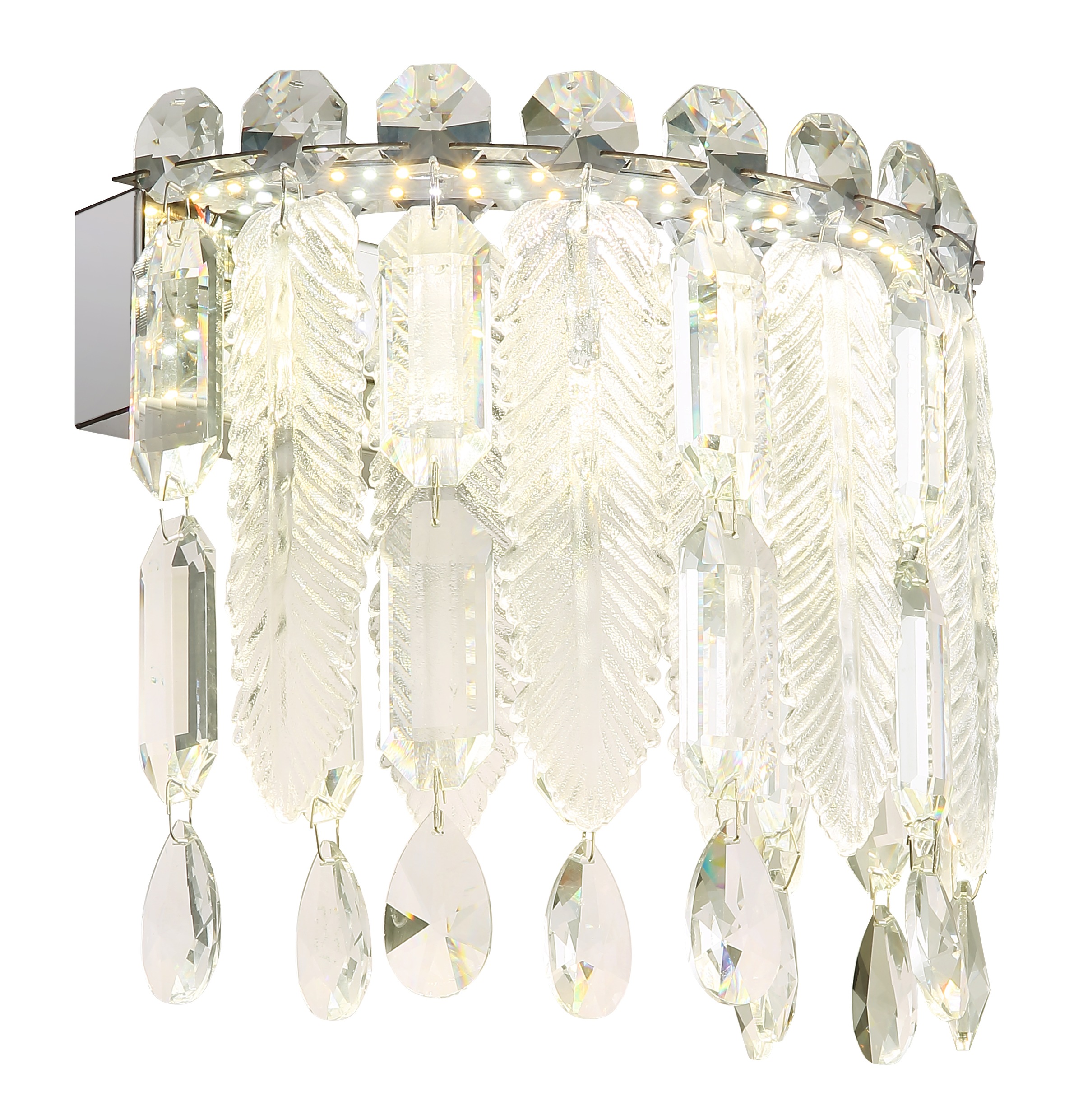 GLOBO LIGHTING Wandleuchte »KLUNKA« LED-Modul 1 Stk. Wandlampe Wand Wohnzimmer Flur Wandbeleuchtung