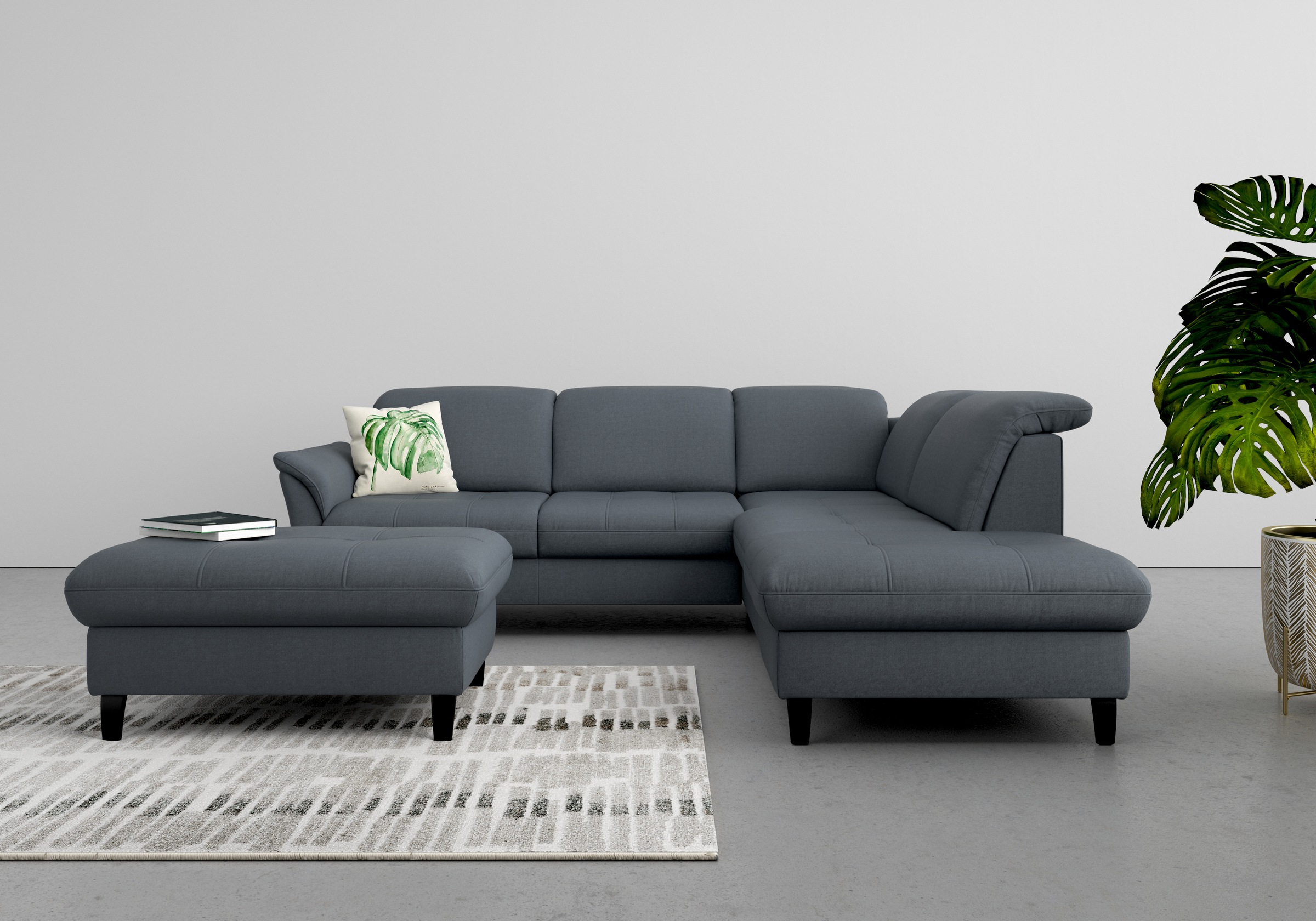 sit&more Ecksofa »Maggiore L-Form«, wahlweise mit Kopfteilverstellung, Bett günstig online kaufen