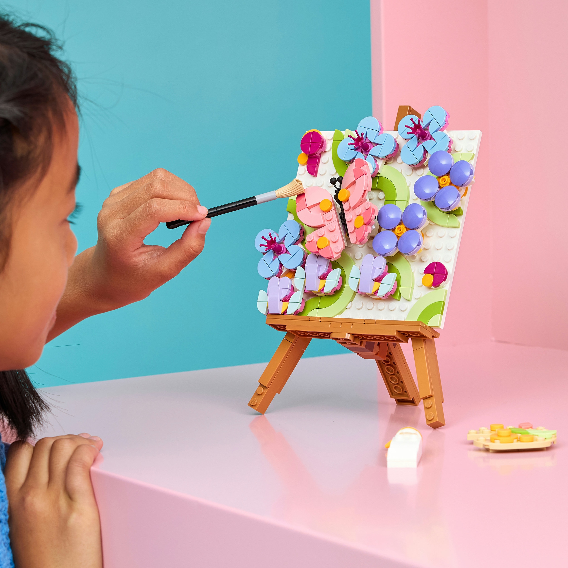 LEGO® Konstruktionsspielsteine »Deko-Blumengemälde (31390), LEGO Creator« Made in Europe