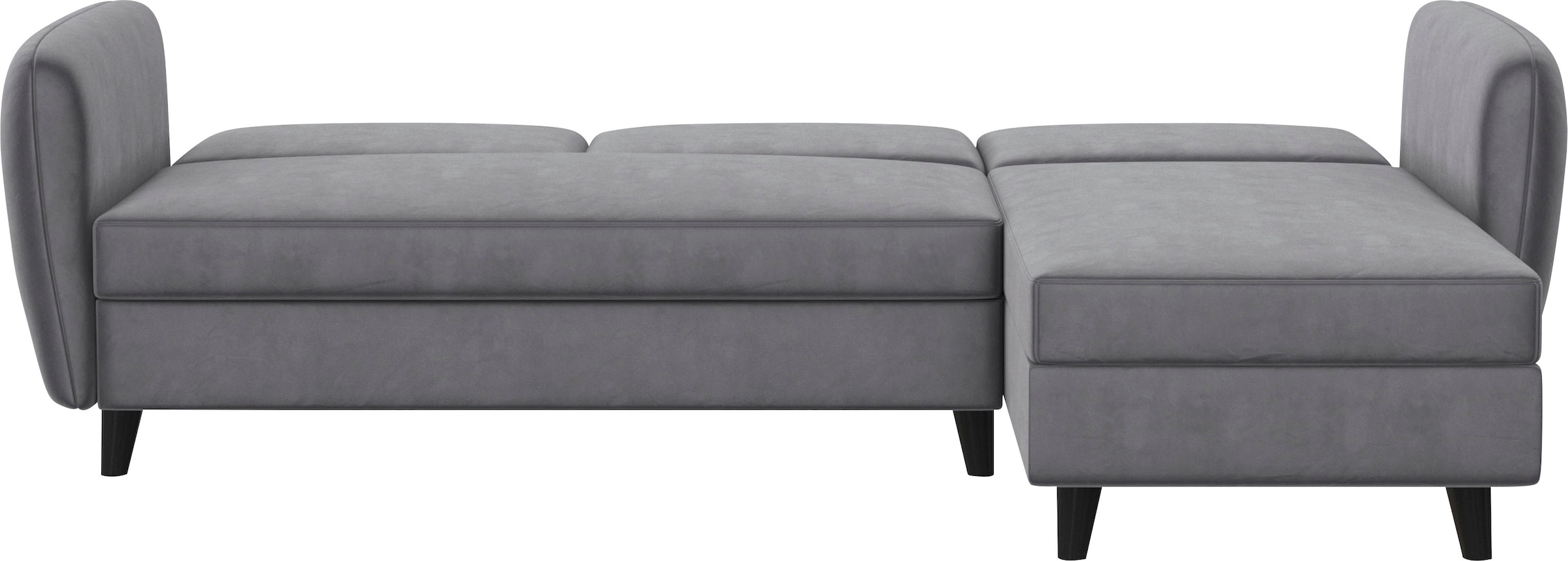 Dorel Home Ecksofa »Perry, L-Form,« Rückenlehne, verschiedene Farbvarianten, Sitzhöhe 43 cm, Breite 219 cm