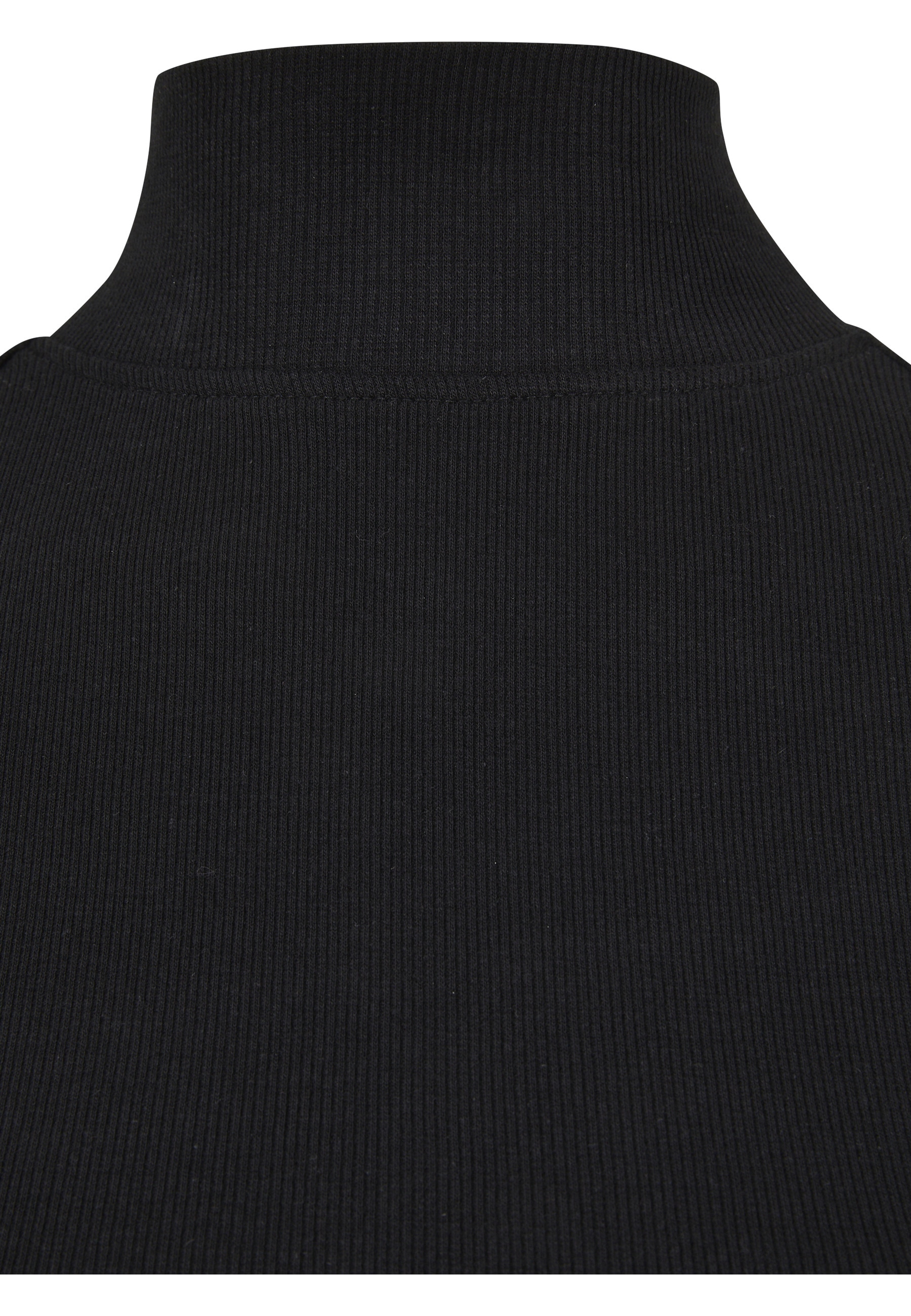 URBAN CLASSICS Longsleeve »Urban Classics Damen Ladies Rib Back Cut Out Longsleeve« 1 Stk.