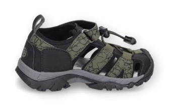 Dockers by Gerli Outdoorsandale, Sommerschuh, Klettschuh, Outdoorschuh, mit Anziehlasche an der Ferse