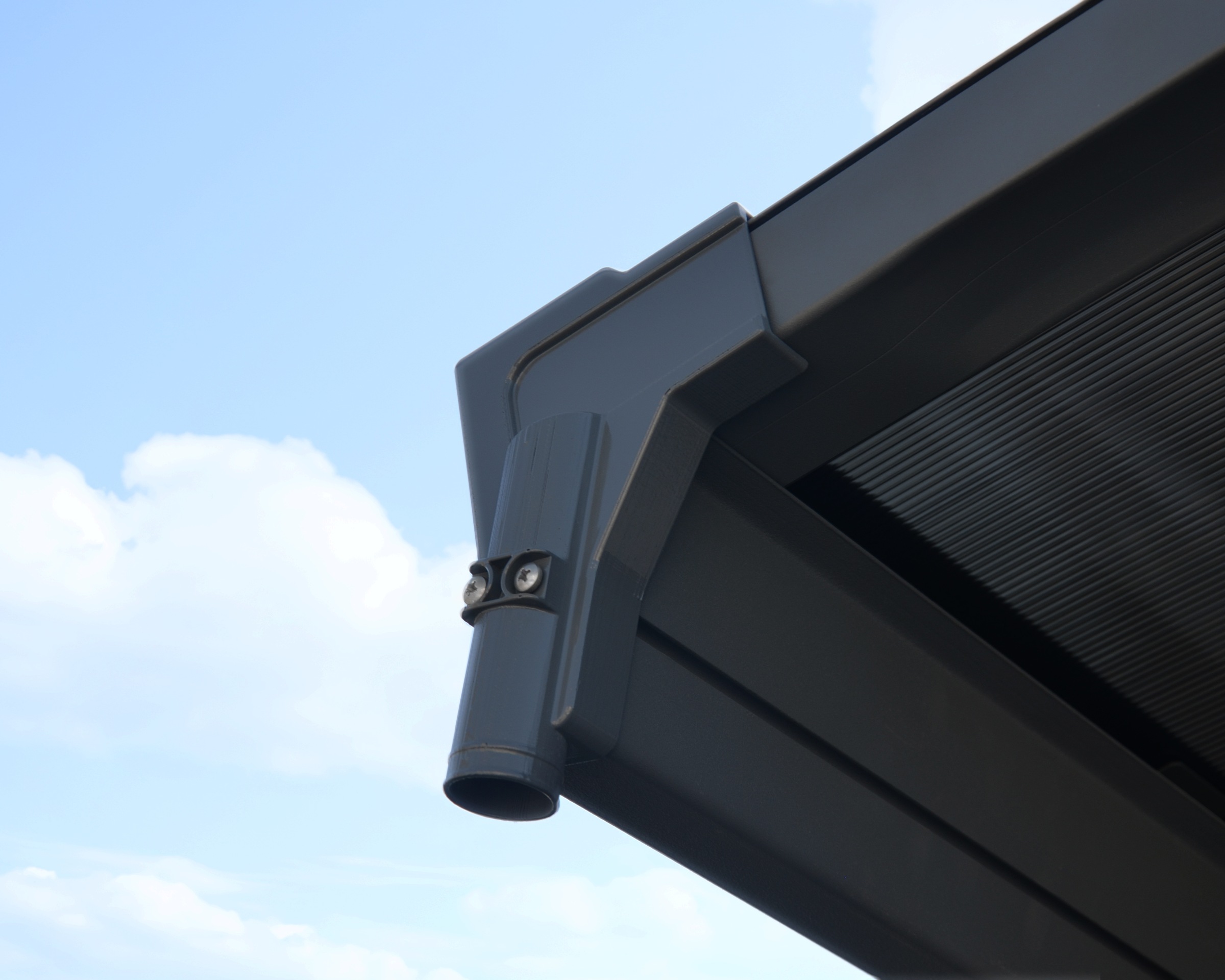 Palram - Canopia Einzelcarport »Vitoria«, Aluminium, 277 cm, Anthrazit, 100% UV-geschützt