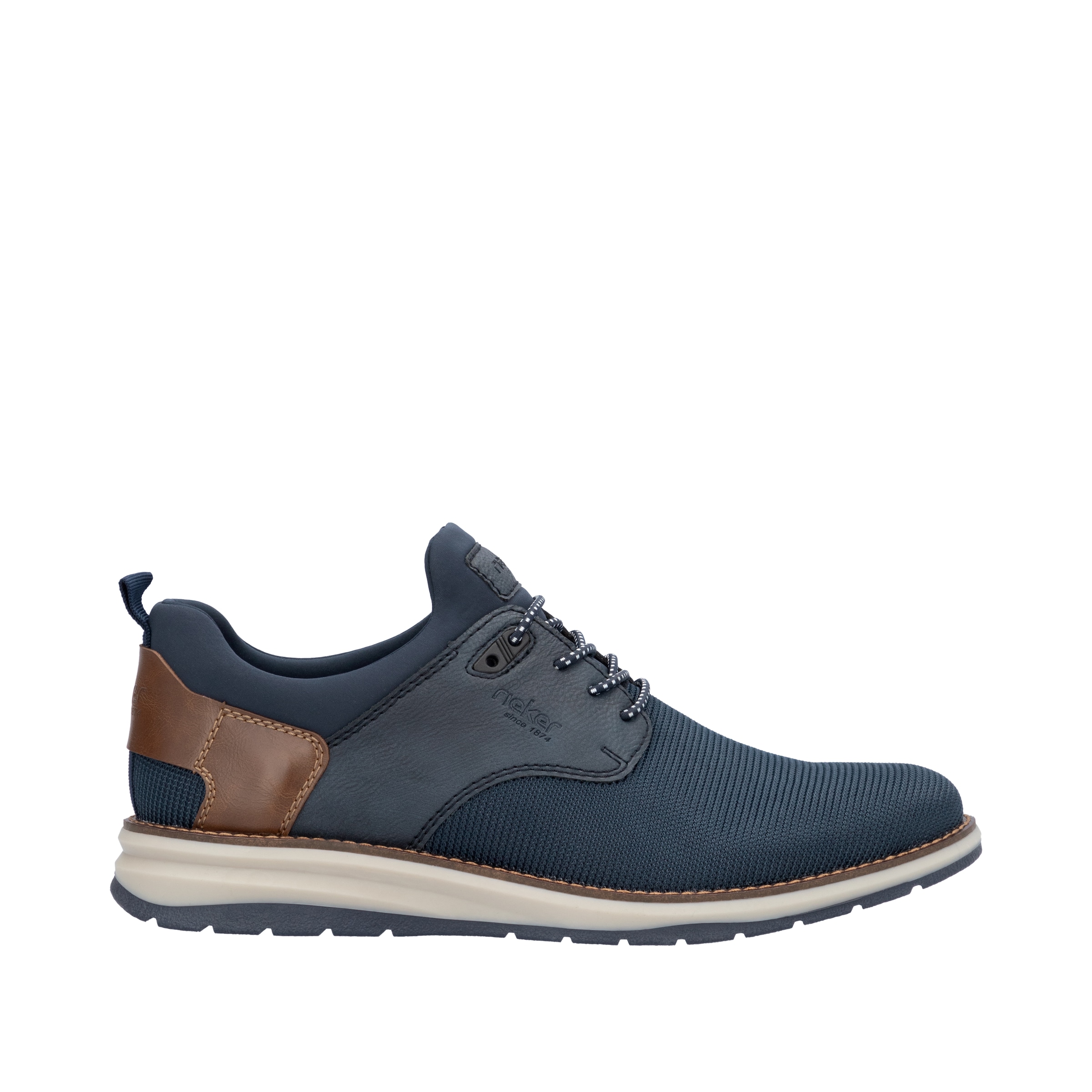 Rieker Slip-On Sneaker, Halbschuh, Freizeitschuh, Schlupfschuh mit Gummizug