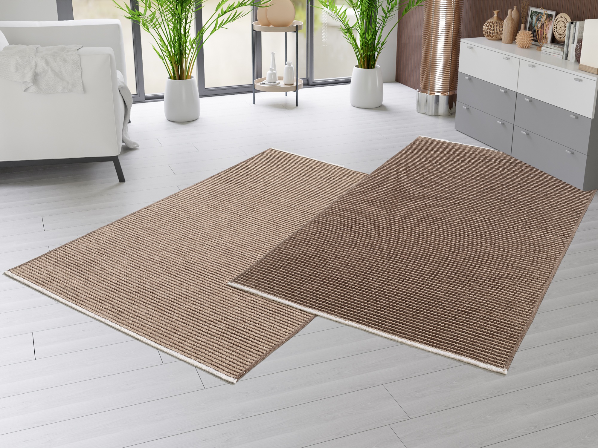 OCI DIE TEPPICHMARKE Teppich »JOKER OF STRIPES« rechteckig 5 mm Höhe Wendet günstig online kaufen