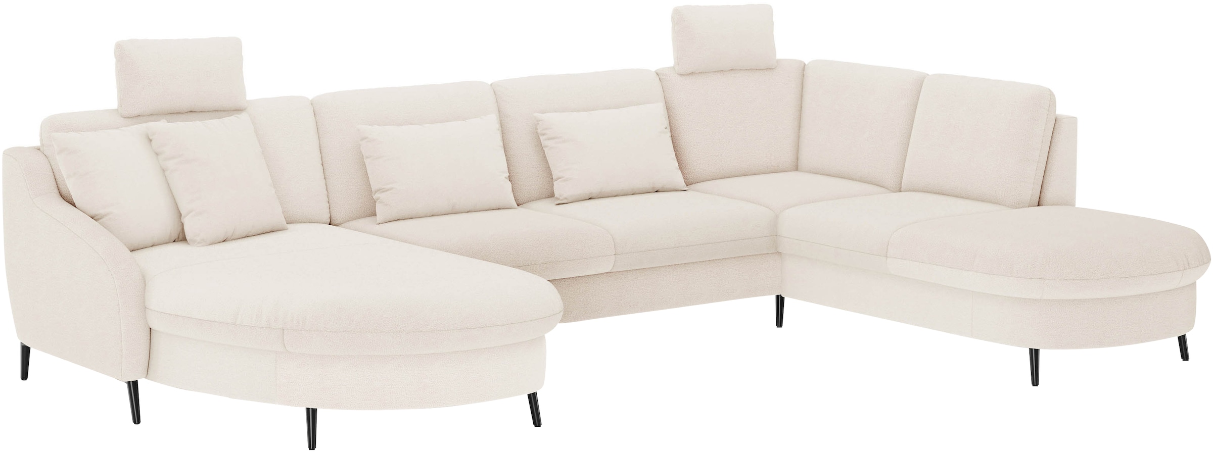 sit&more Wohnlandschaft »Soul U-Form«, wahlweise mit Bett und Bettkasten