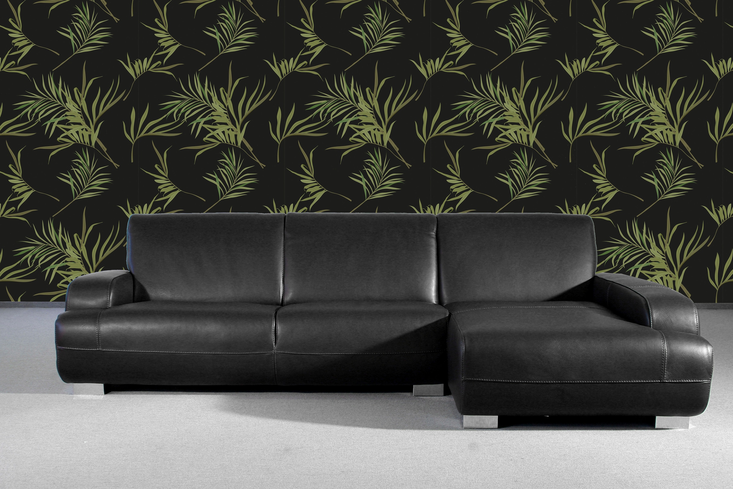 queence Vinyltapete »Don«, floral-geblümt-gemustert-Motiv, 90x250cm, selbstklebend, kinderleichte Anbringung, Sticker