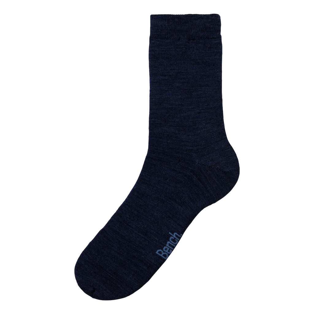 Bench. Socken, (3 Paar), Wollsocken aus flauschigem Material
