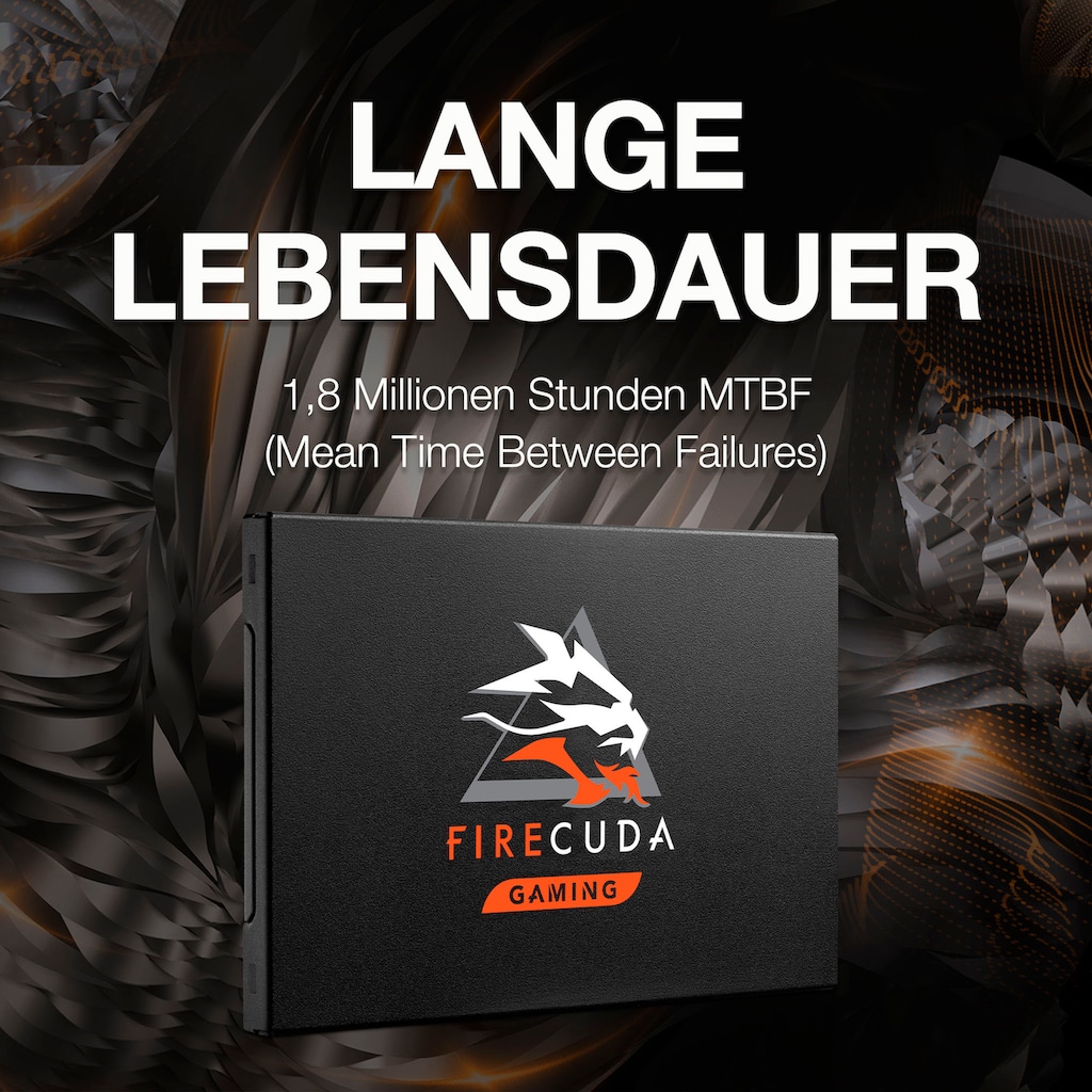 Seagate Gaming-SSD »FireCuda 120«, 2,5 Zoll, Anschluss SATA III