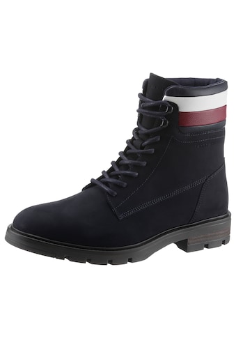 Schnürboots »CORPORATE HILFIGER NUBUCK BOOT«