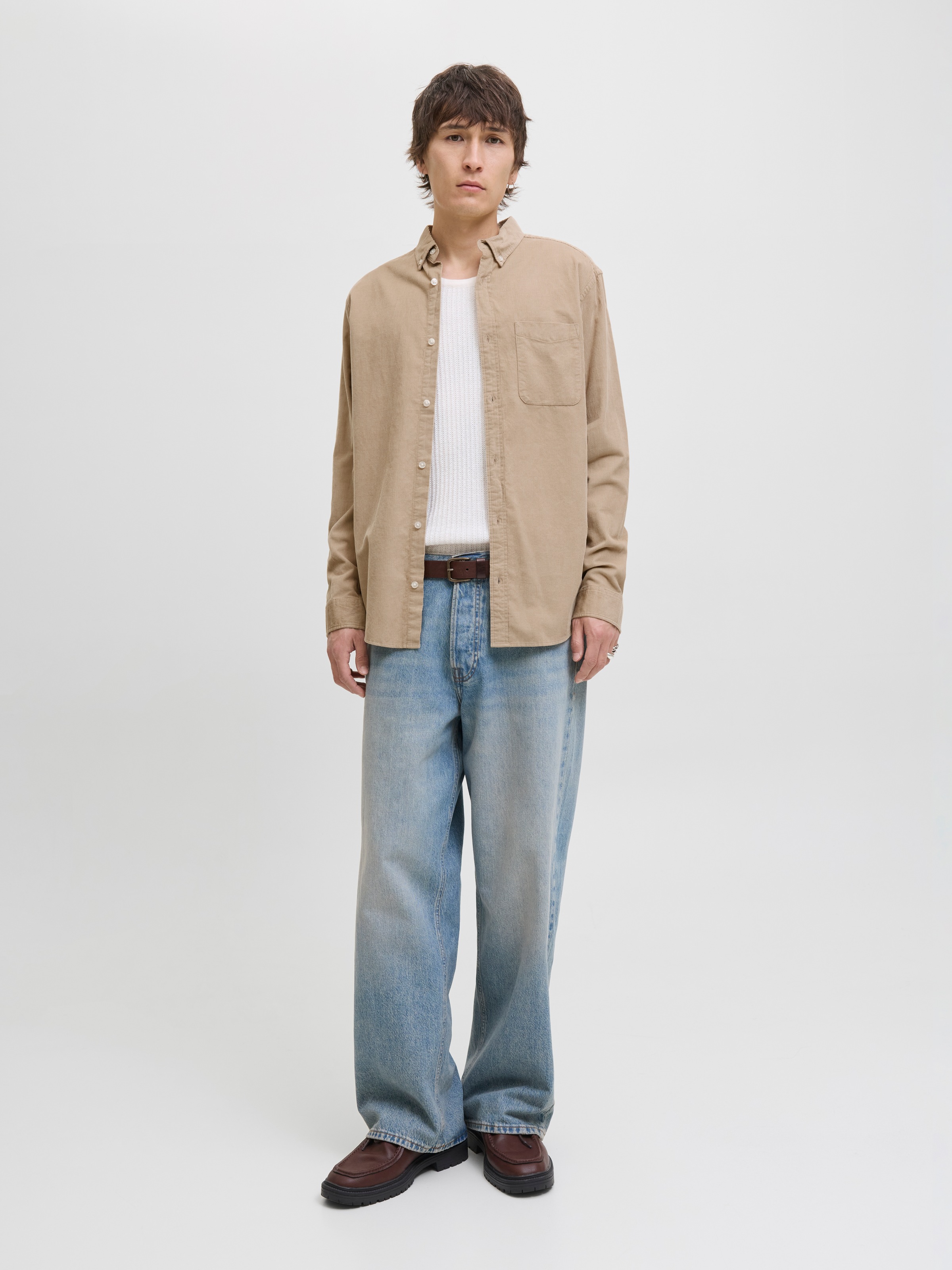 Jack & Jones Langarmhemd »JJECLASSIC CORD SHIRT L/S SN«
