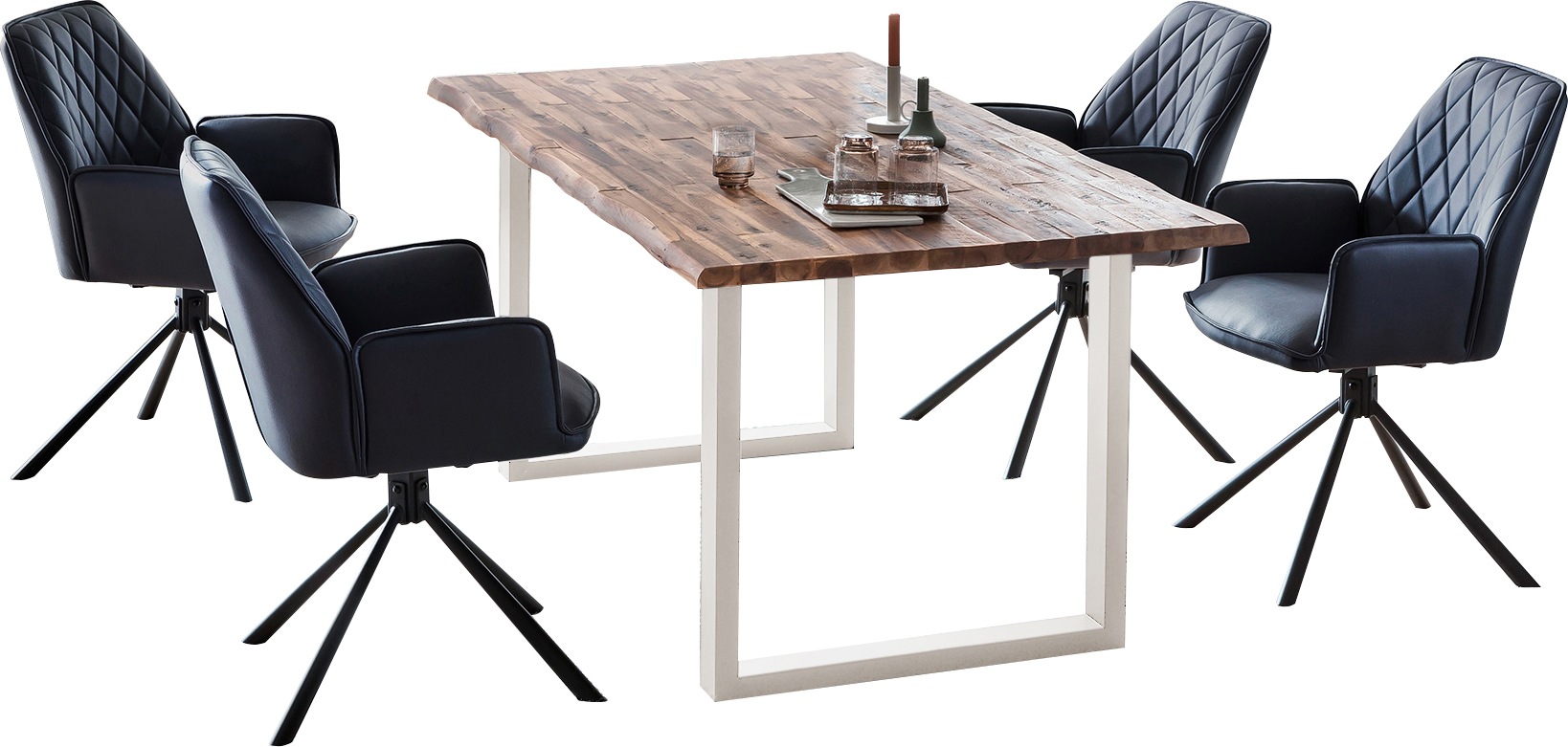 SalesFever Essgruppe »Essgruppe für stilvolles Speisen«, (Set, 5 tlg.), Stü günstig online kaufen