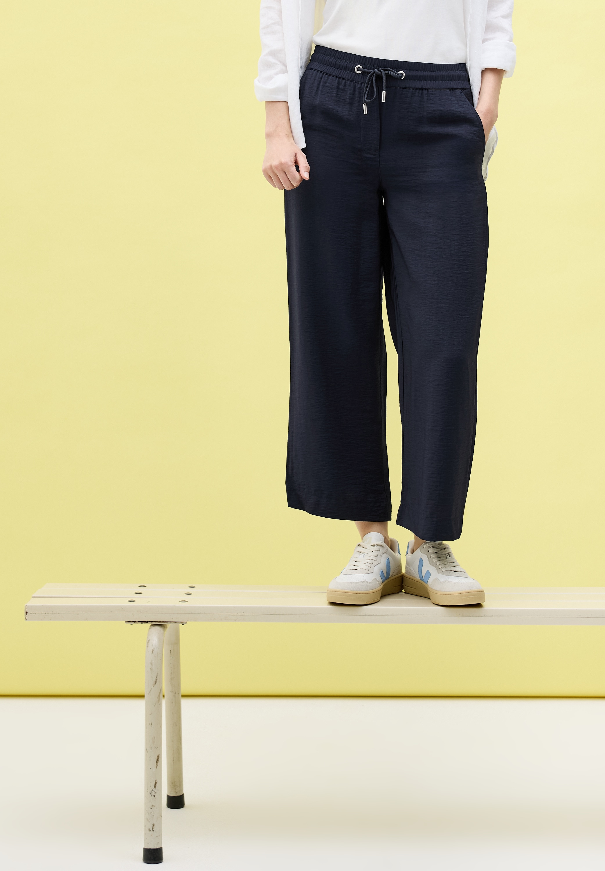 Cecil Stoffhose »Style Neele«, mit elastischem Bund
