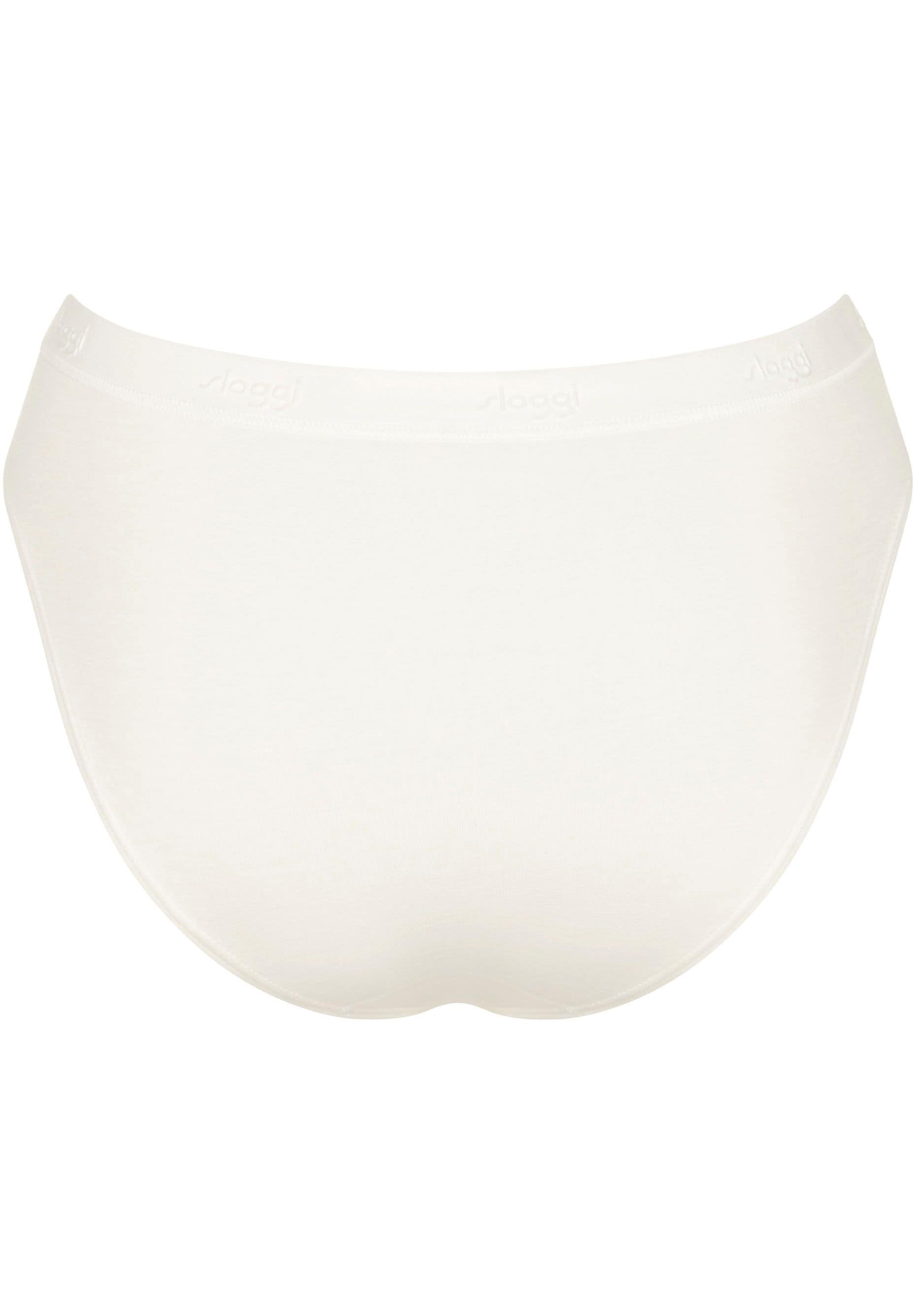 sloggi Slip »GO Casual High leg 2P«, (2er Pack), weiche und atmungsaktive Baumwollqualität