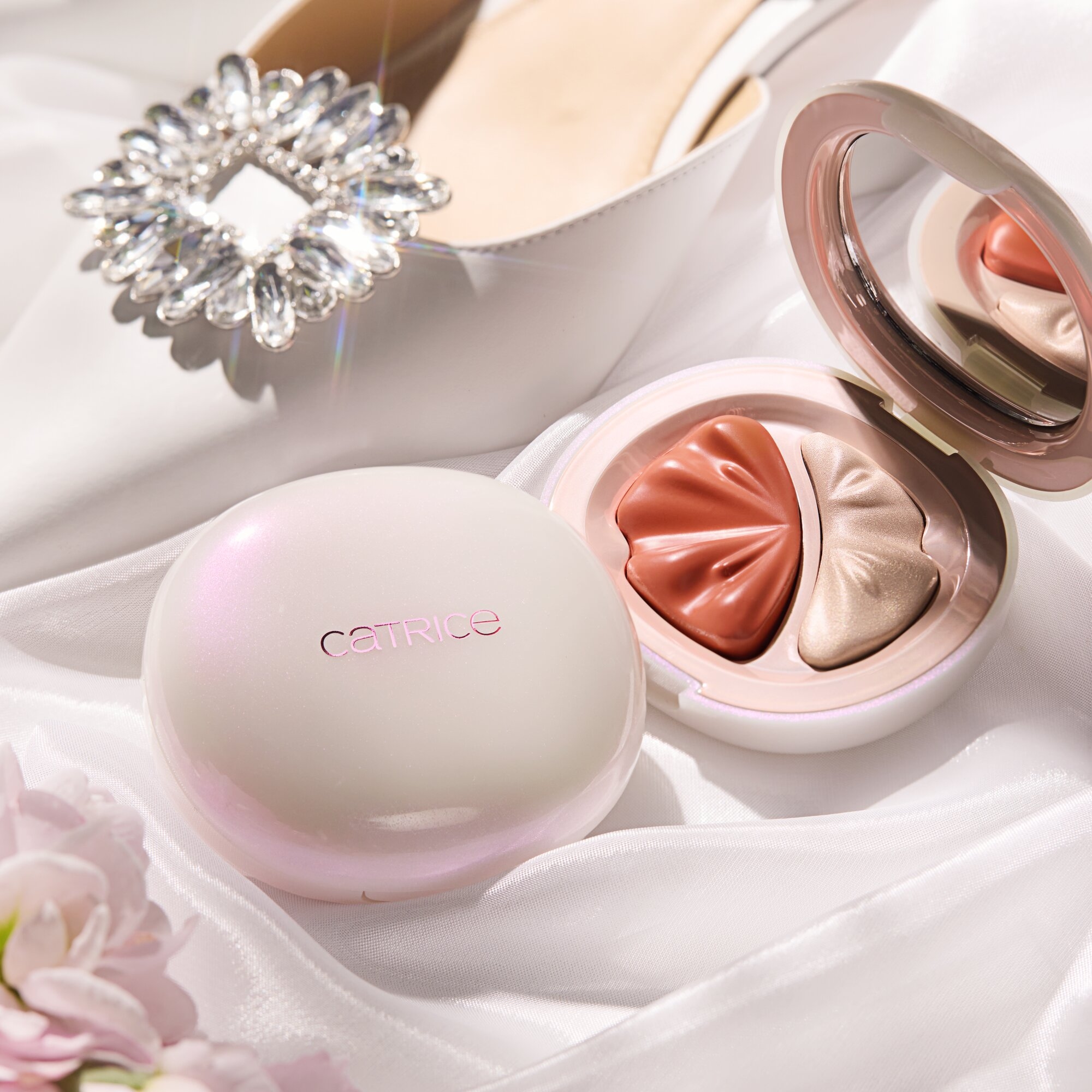 Catrice Highlighter-Palette »BRIDES & BESTIES Blush & Highlighter Duo«