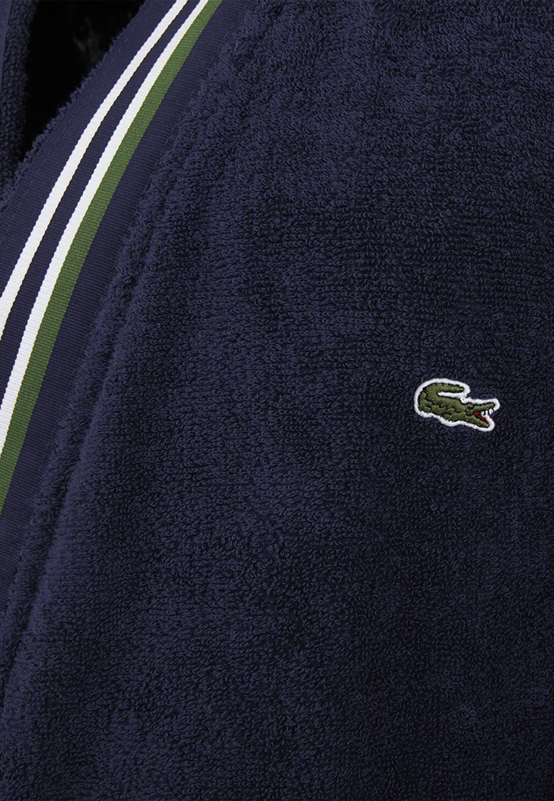 Lacoste Herrenbademantel »LCLUB« 1 Stk. mit Label-Applikationen