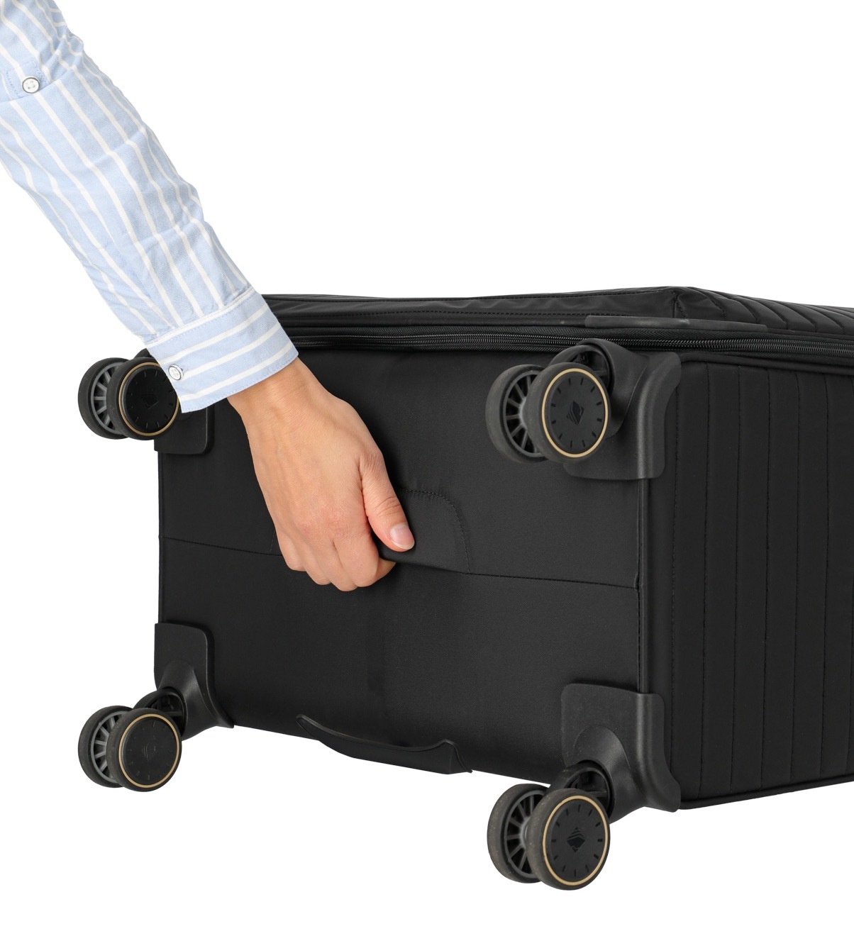 travelite Weichgepäck-Trolley »BARBARA & travelite | BARBARA STEPP, verschiedene Größen und Farben« 40 l 4 Rollen Weichgepäck-Koffer Schlüsselanhänger Volumenerweiterung bei S/M