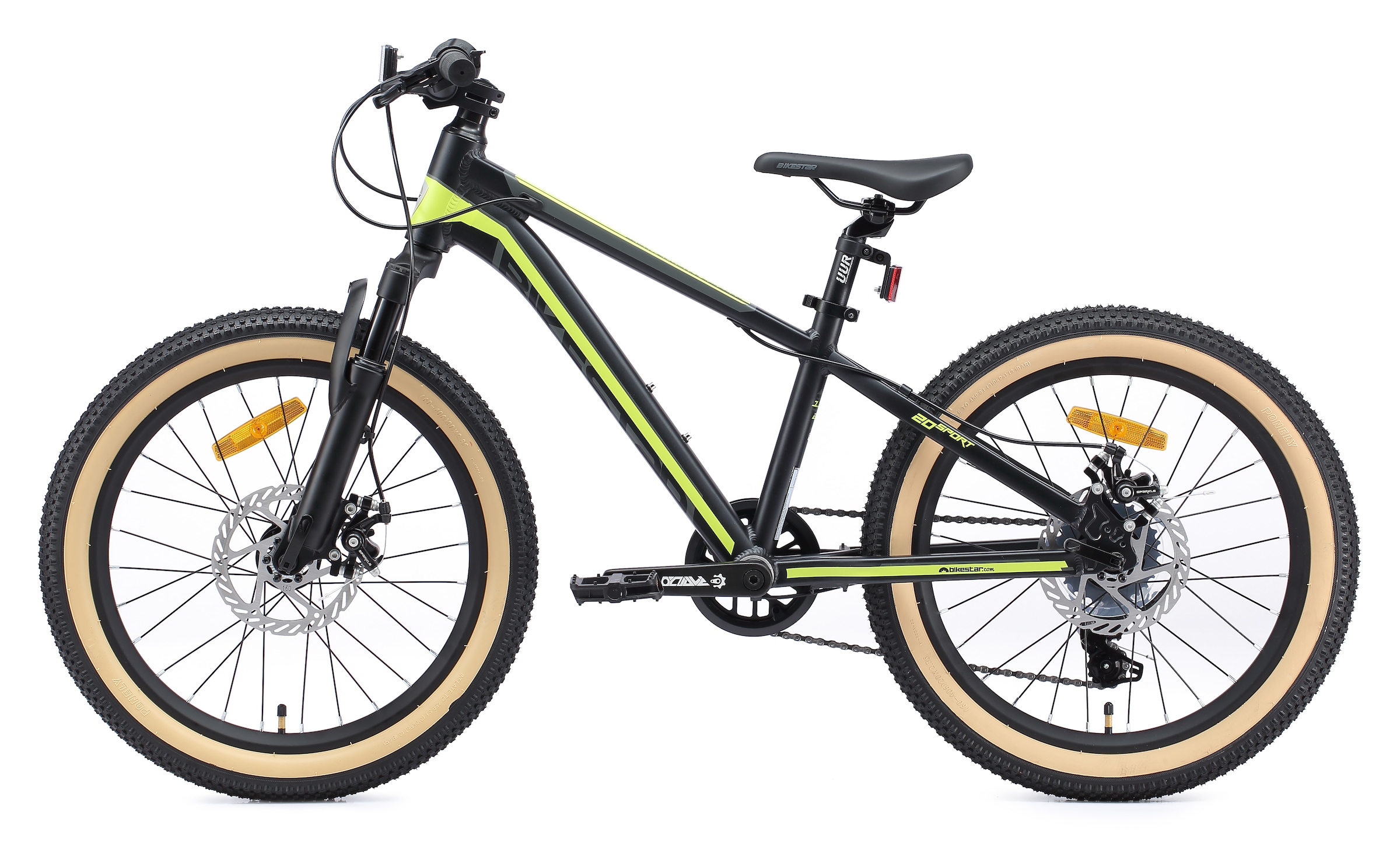 Bikestar Jugendfahrrad 7 Gang Shimano RD-TY21 Schaltwerk Kettenschaltung