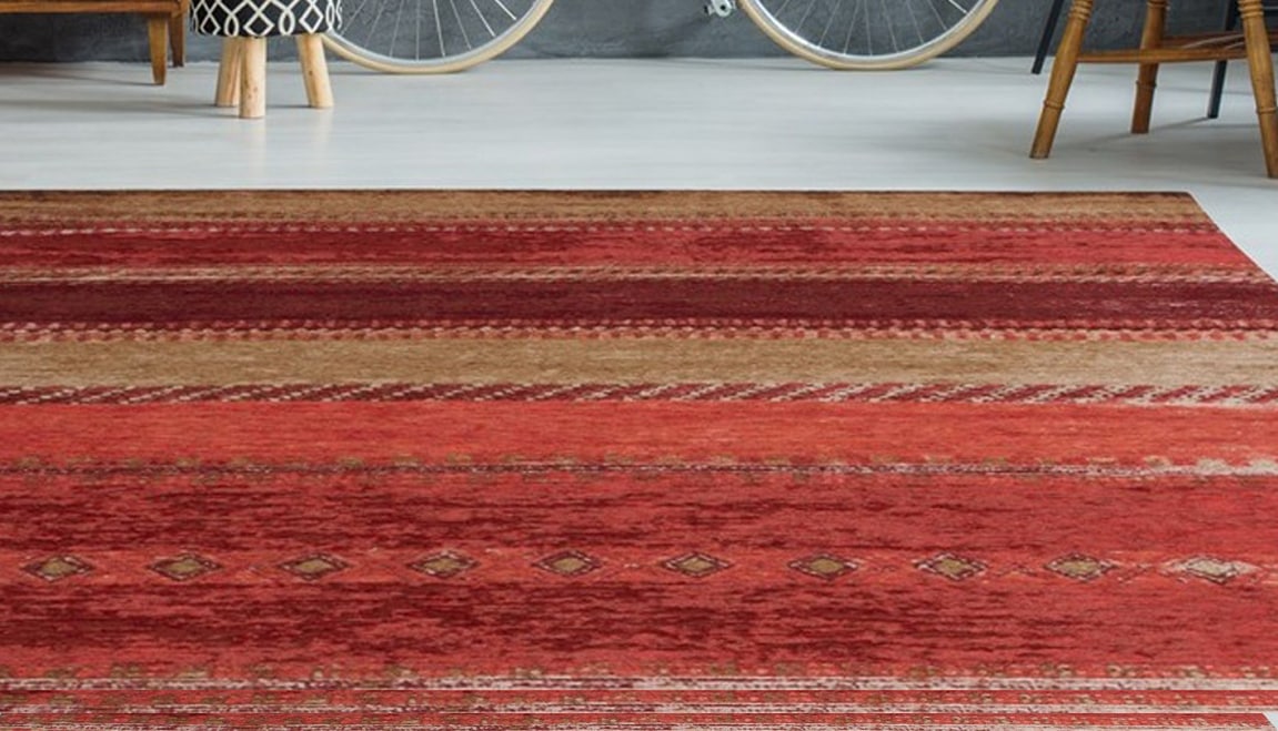 my home Teppich »Lewe«, rechteckig, 8 mm Höhe, Vintage, flacher Teppich, Pf günstig online kaufen