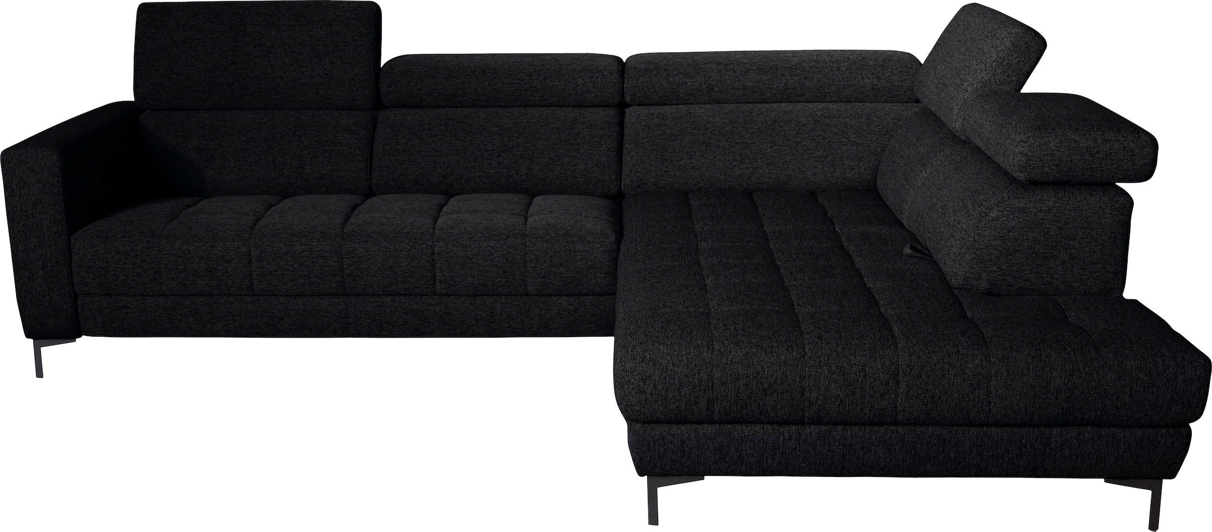 alina Ecksofa »Bahira«, Inkl. Rückenlehnen- und Sitztiefenverstellung, Breite 280 cm