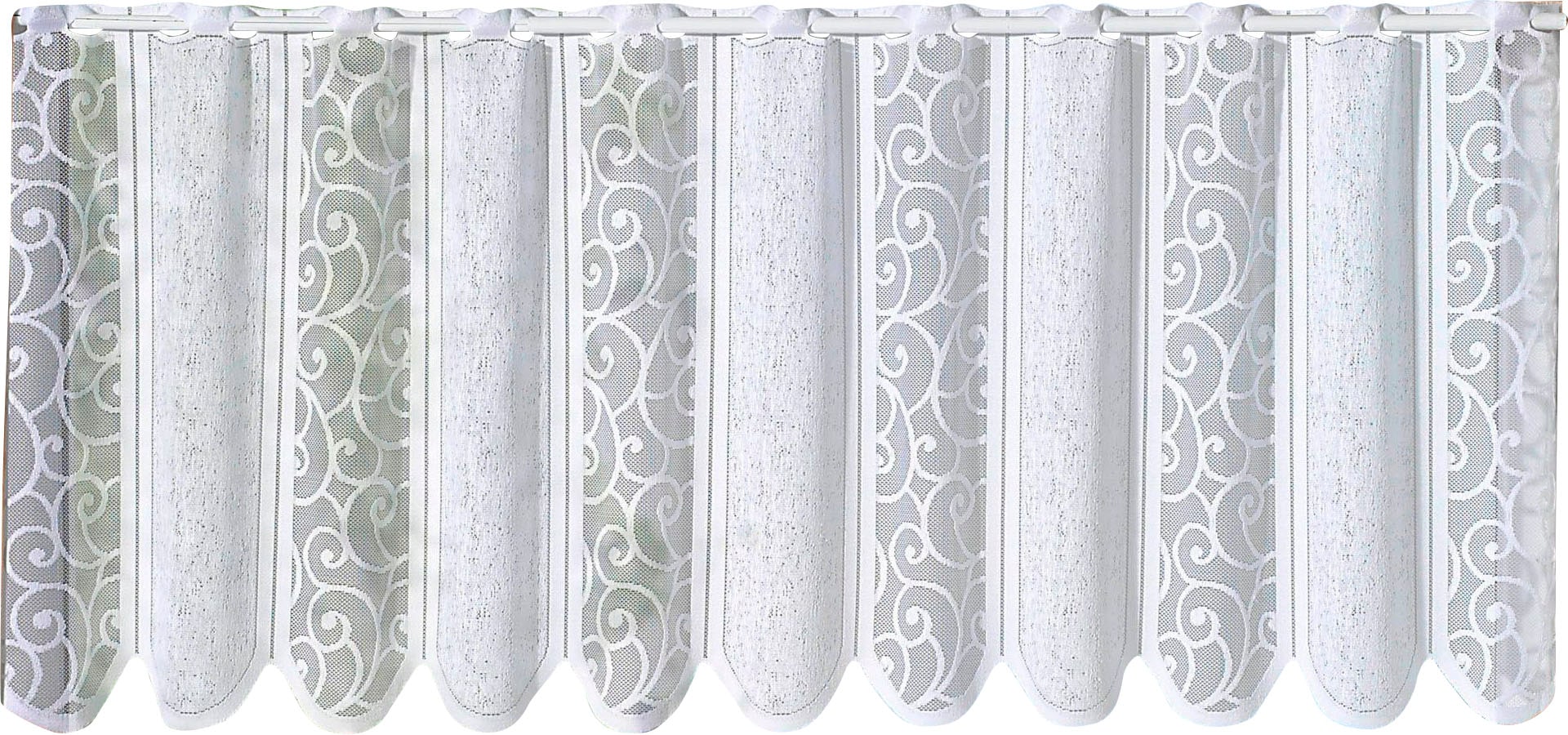 Weckbrodt Scheibengardine »Prag« Stangendurchzug 1 Stk. tlg. Bistro, Jacqua günstig online kaufen