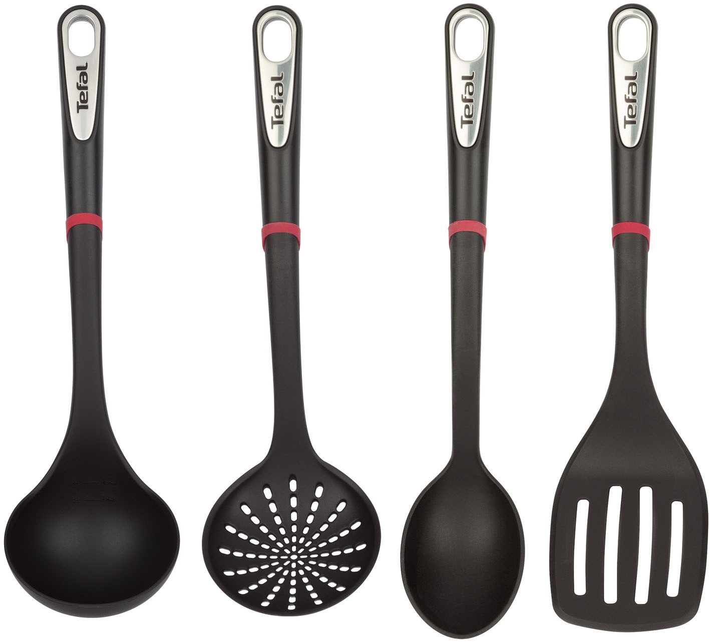 Tefal Kochbesteck-Set »Ingenio«, (Set, 4 tlg.), Passierlöffel/Kochlöffel/Pf günstig online kaufen
