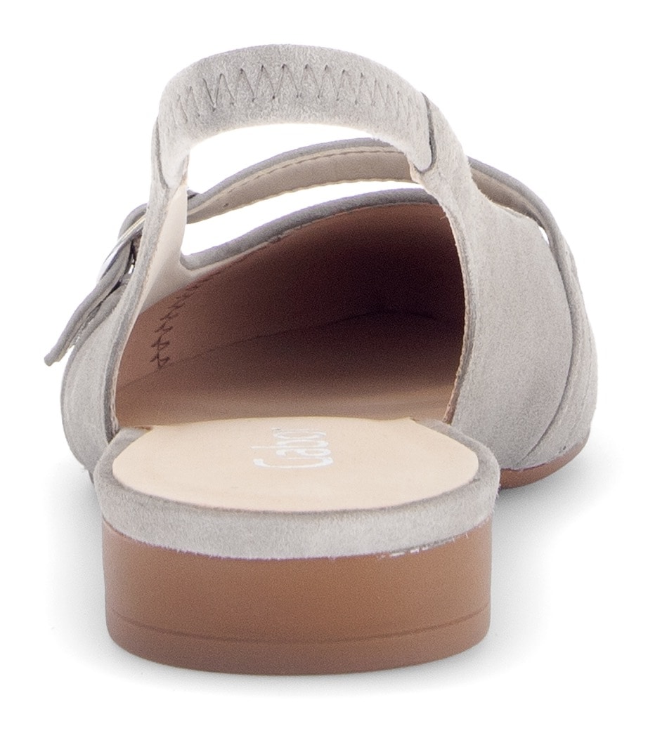 Gabor Slingpumps, Blockabsatz, Abendschuh, Businessschuh, elastisches Fersenriemchen