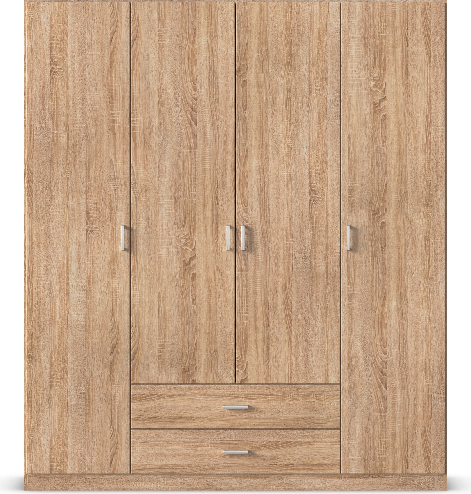 rauch Drehtürenschrank »Kleiderschrank Schrank Garderobe Wäscheschrank GAMMA in 3 Breiten«, mit 6 Schubladen, in schlichtem Design TOPSELLER MADE IN GERMANY